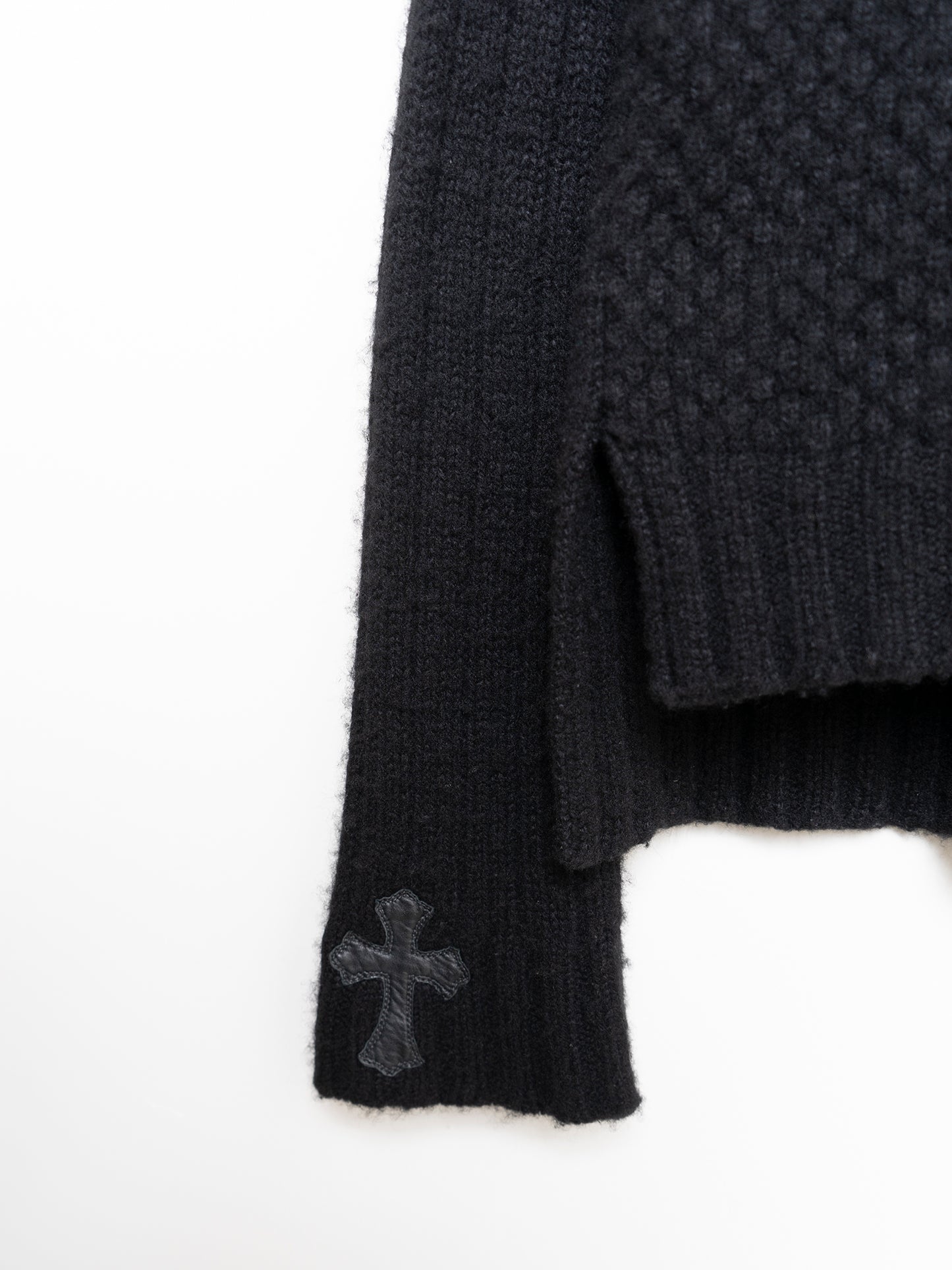 Cashmere Patched Sweater