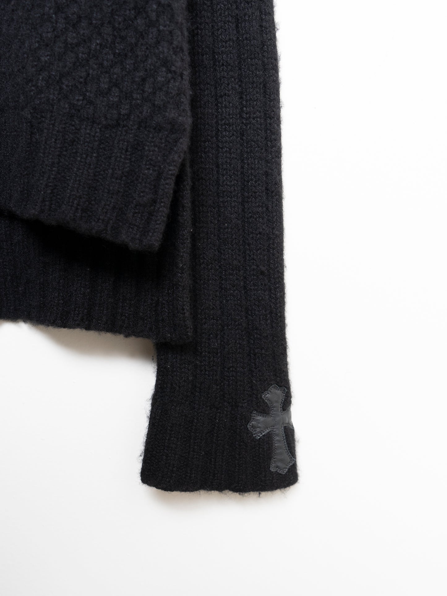 Cashmere Patched Sweater