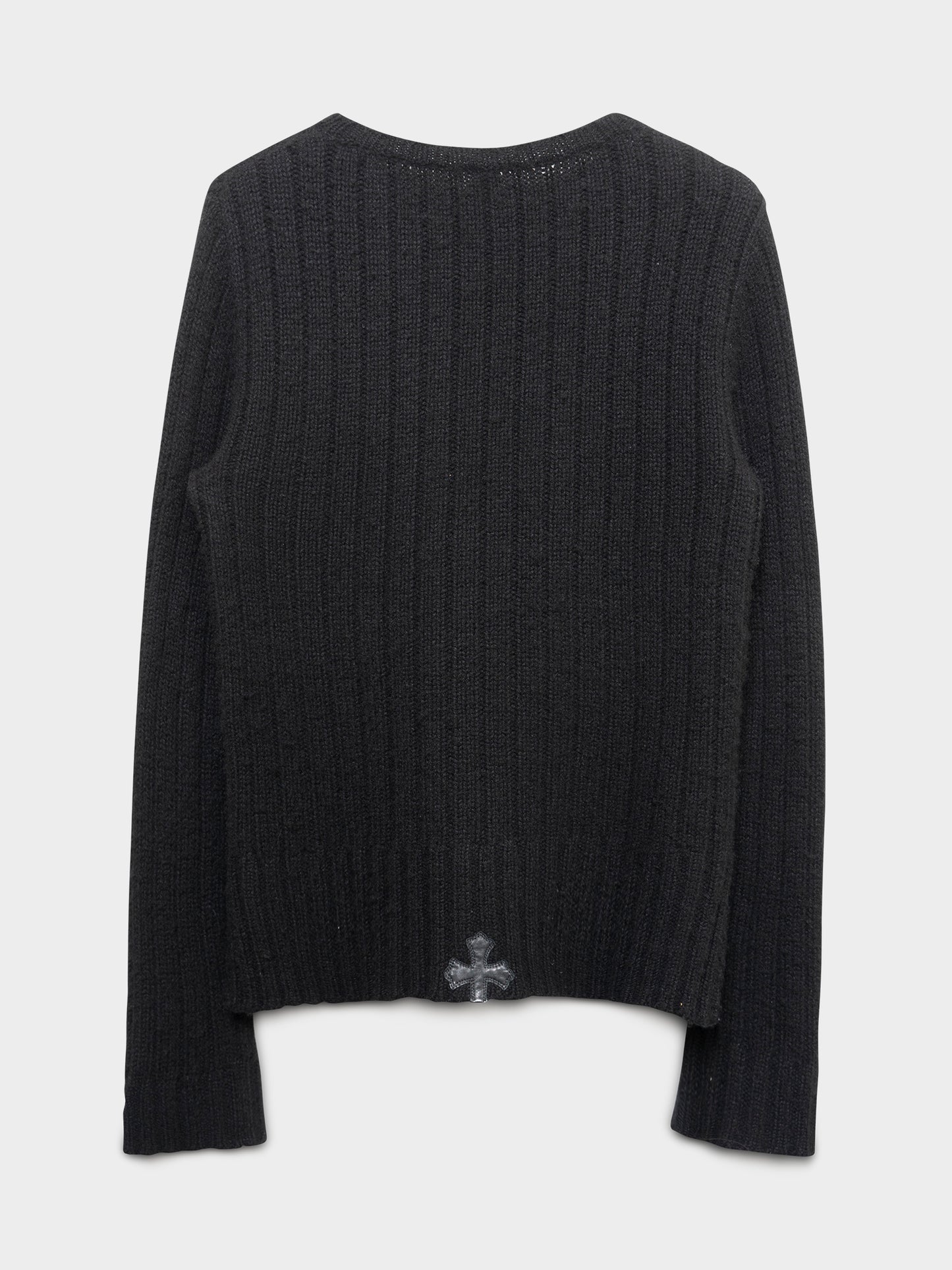Cashmere Patched Sweater