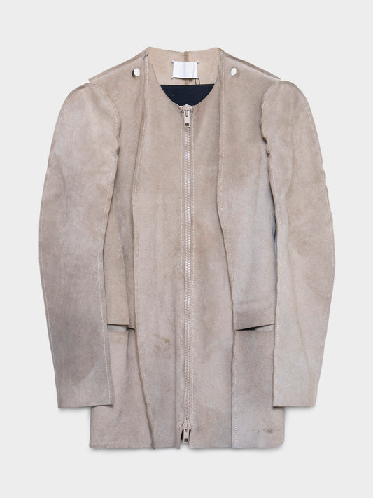Artisanal Flat Suede Jacket