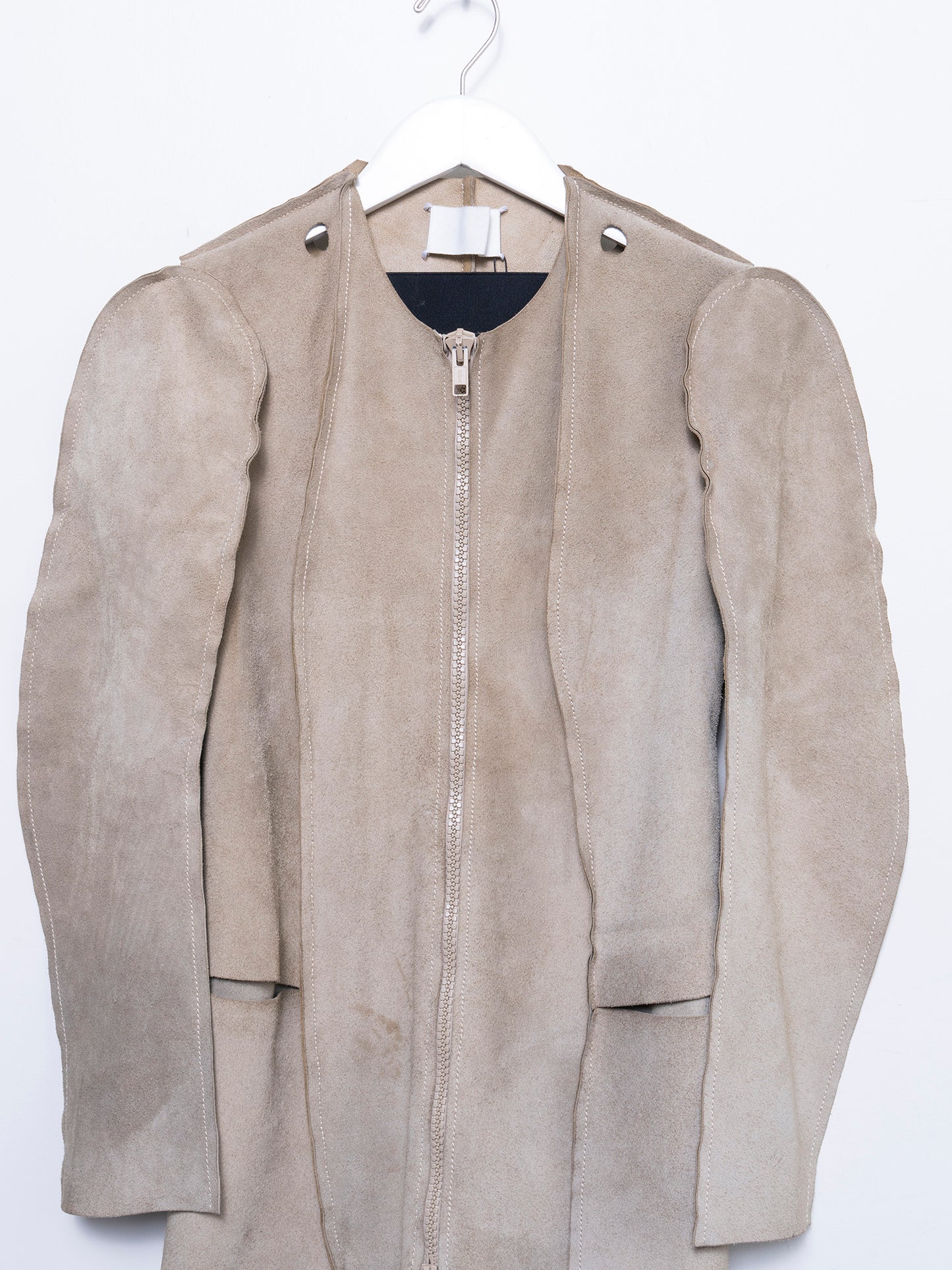 Artisanal Flat Suede Jacket