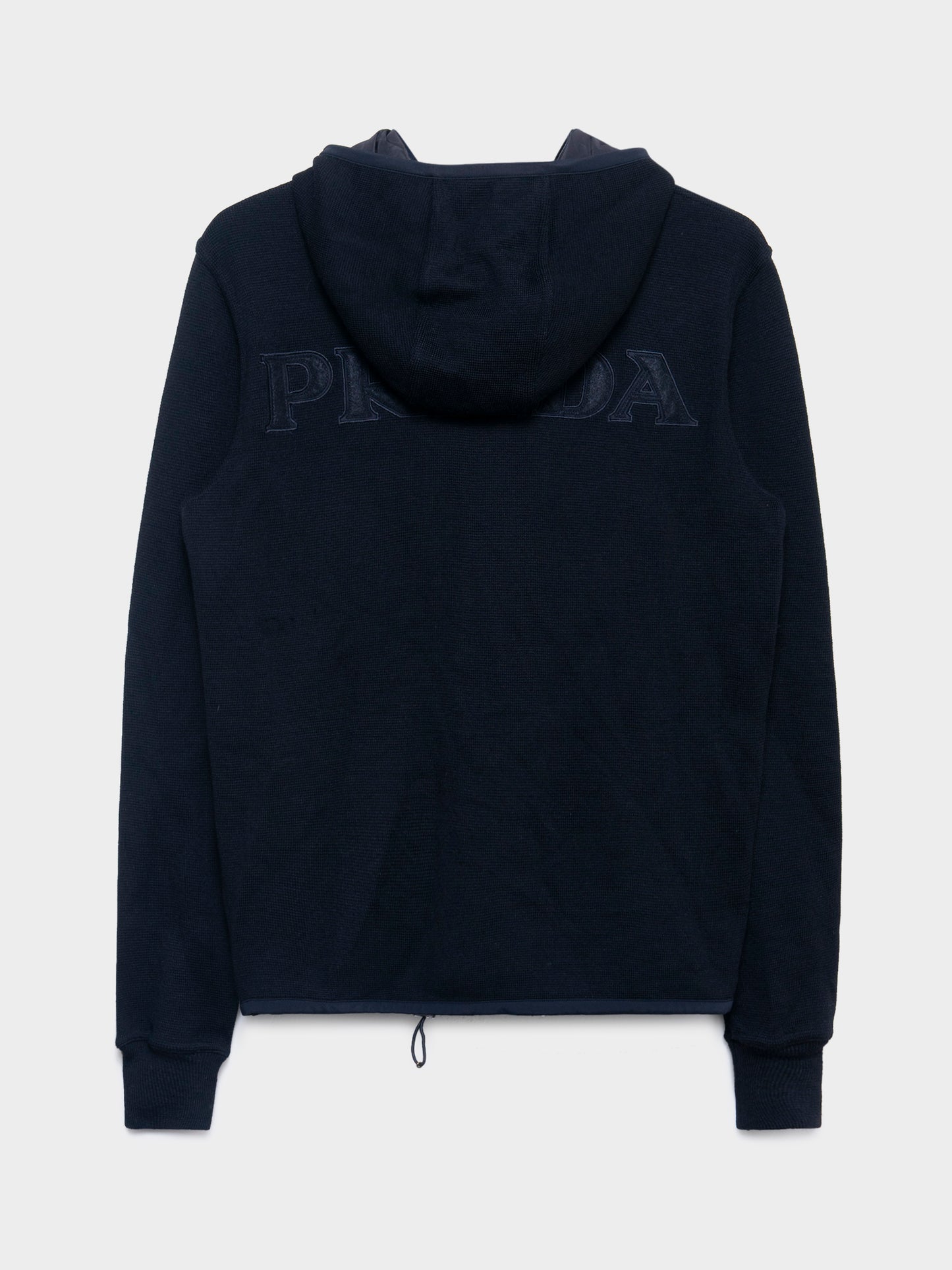 Knit Zip-up Hoodie
