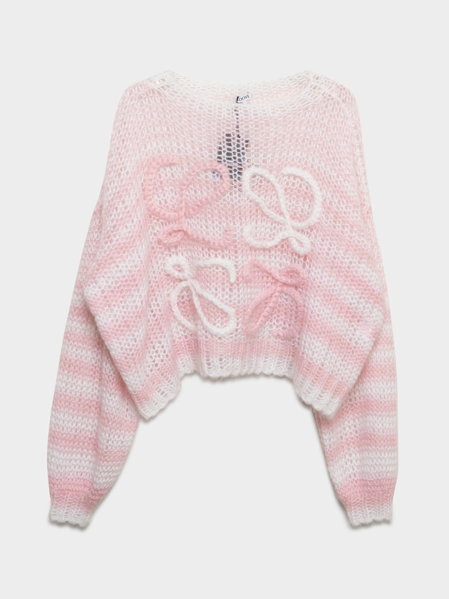 Mohair Striped Sweater