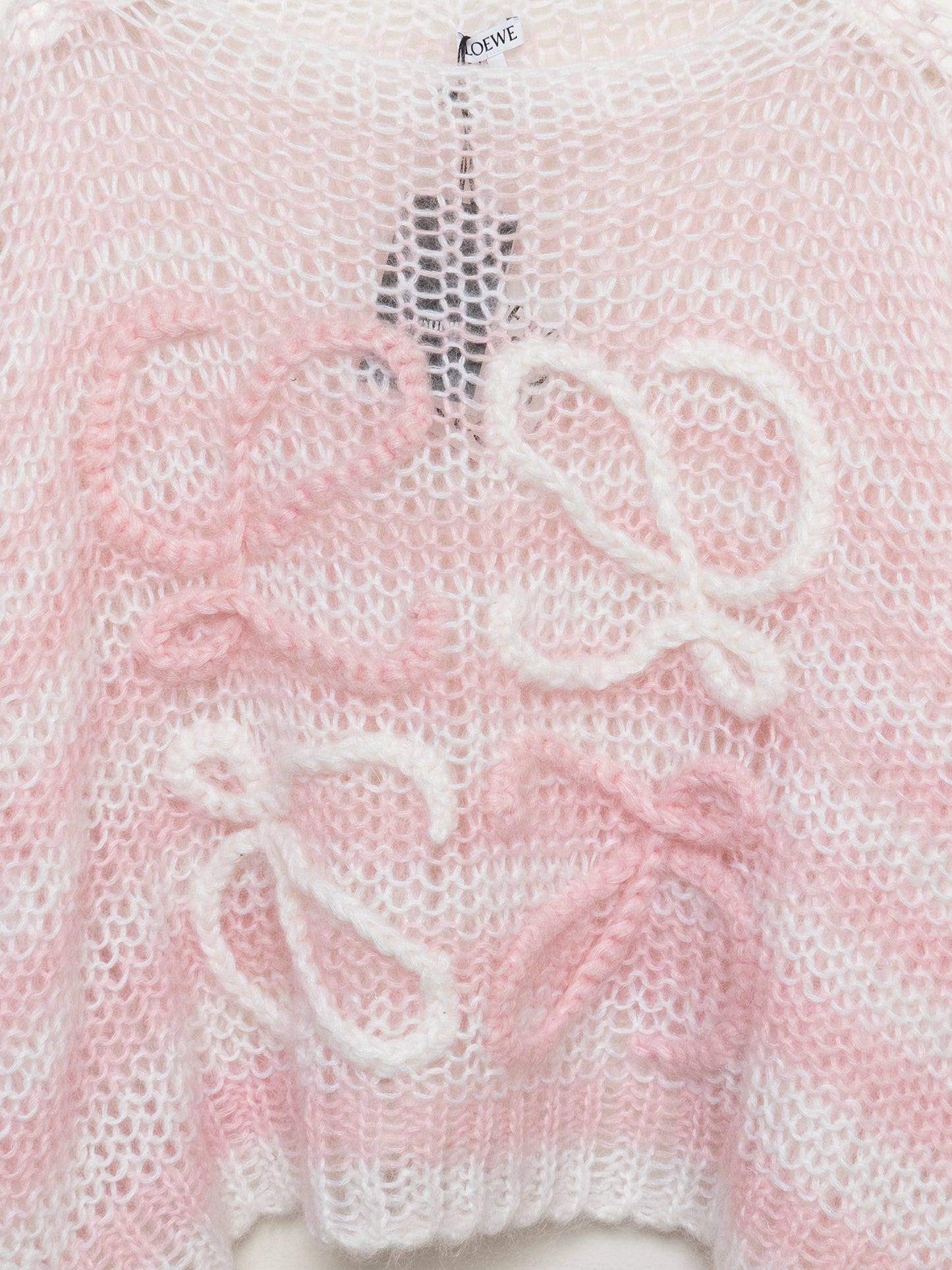 Mohair Striped Sweater