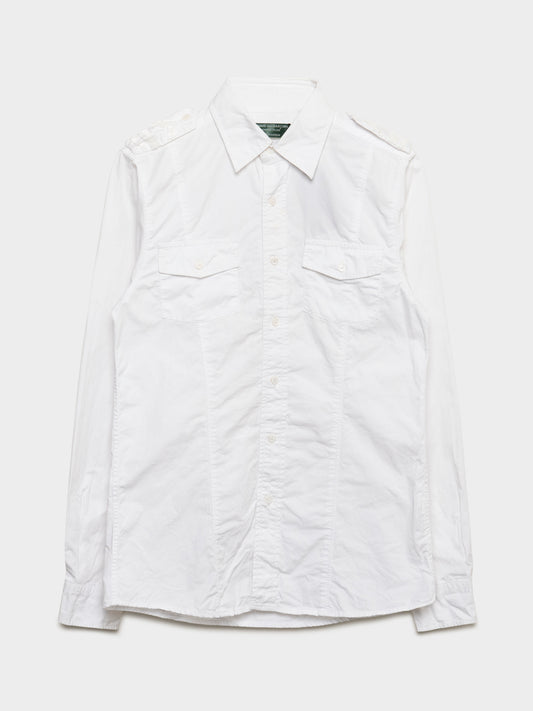 Evergreen Beaded Reworked Shirt