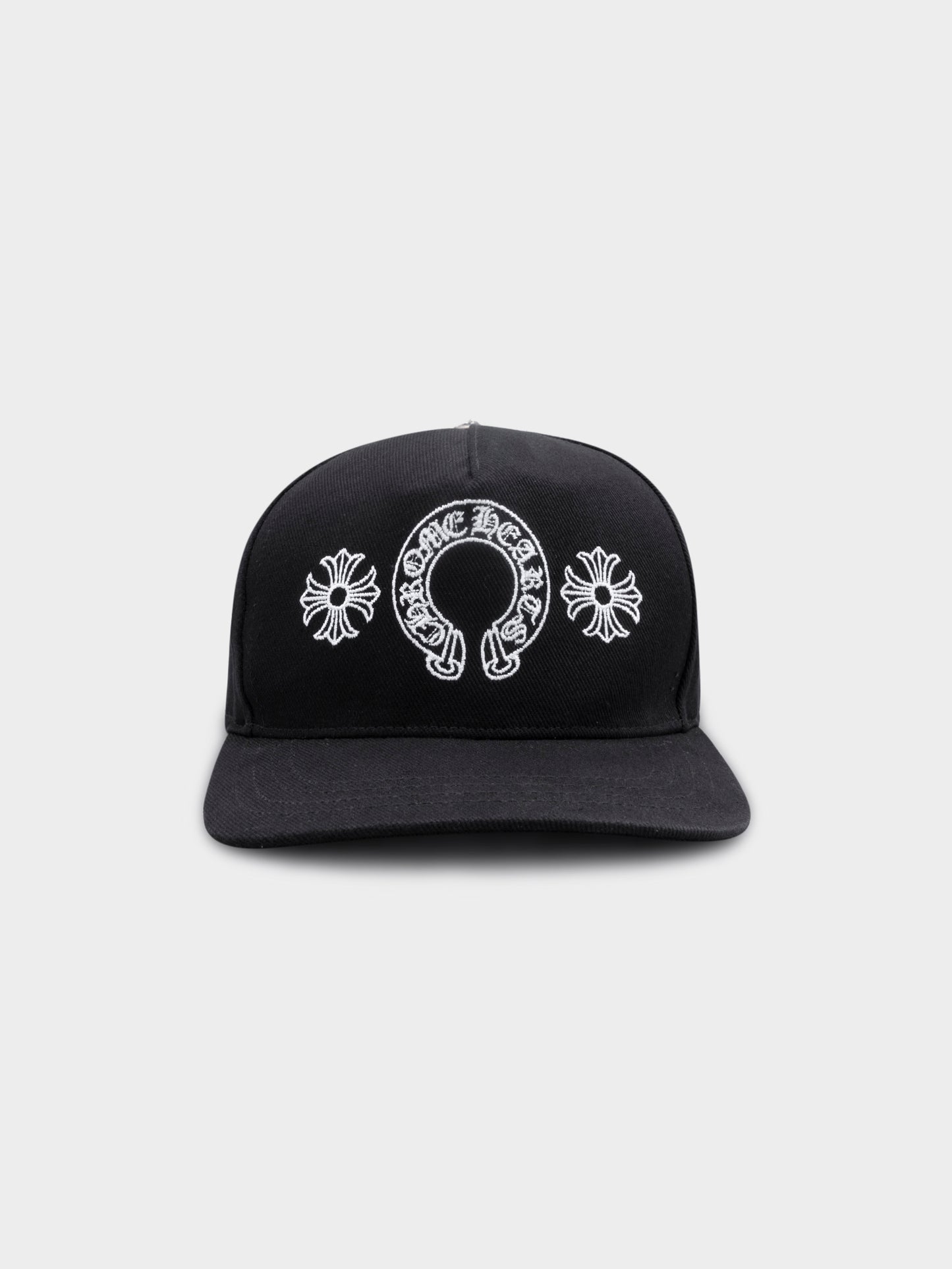 Embroidered Horseshoe Snapback Hat