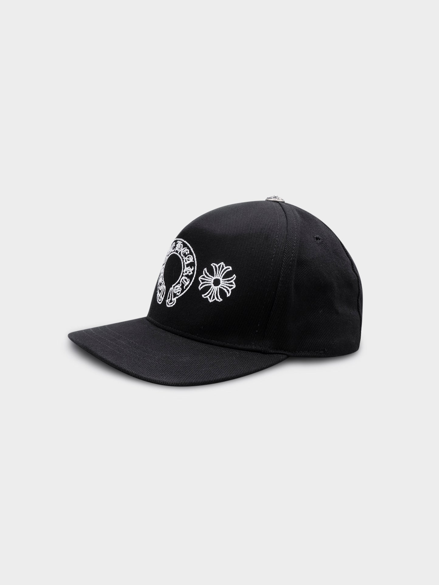 Embroidered Horseshoe Snapback Hat