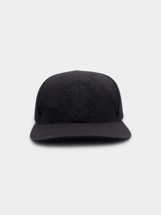 Embroidered Horseshoe Snapback Hat