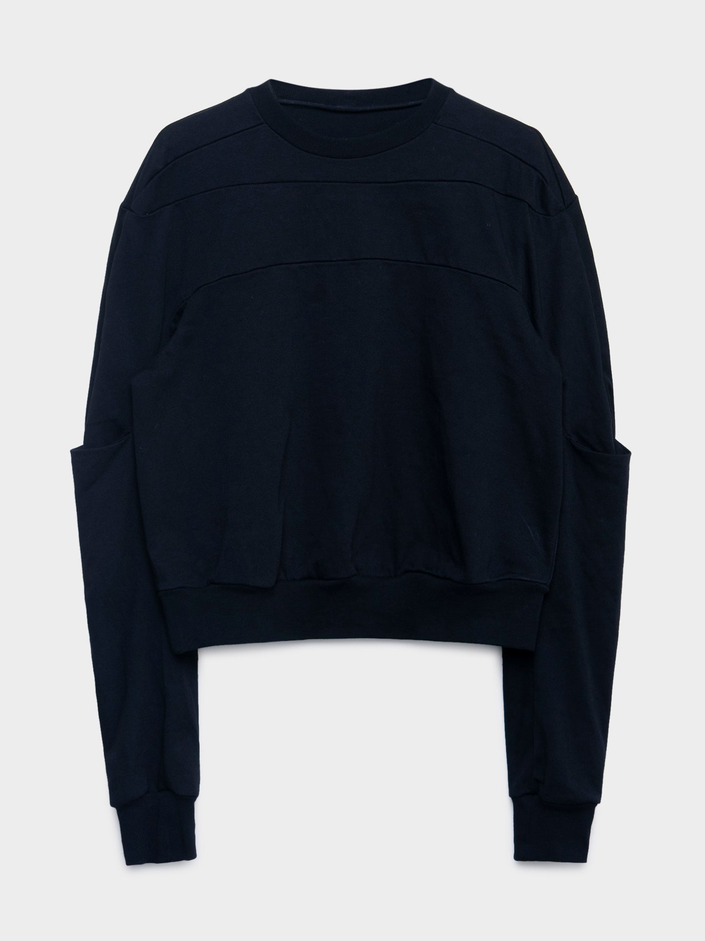 ‘Fogachine’ Elbow Cutout Crewneck