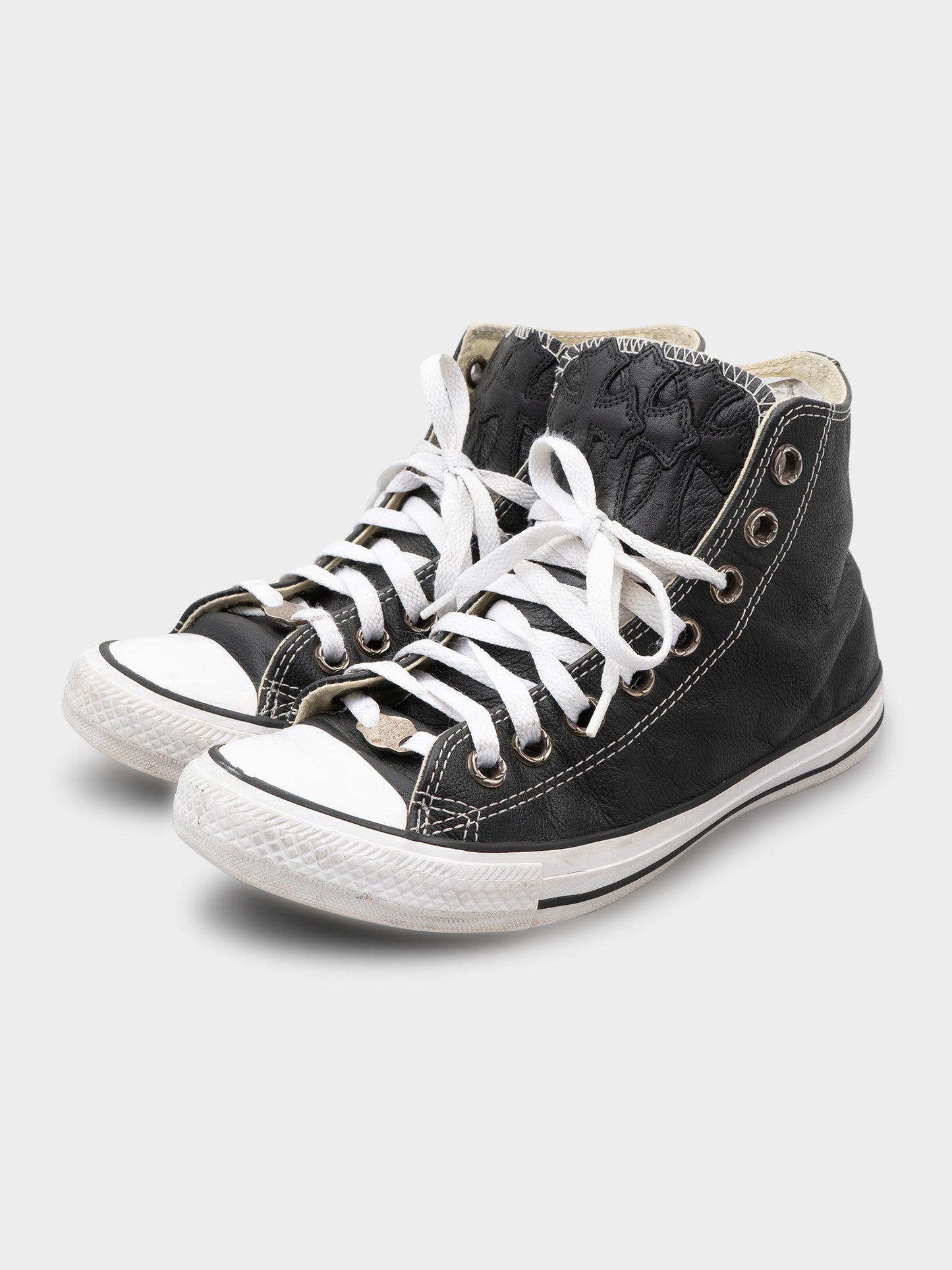 Leather Cross Patch Converse