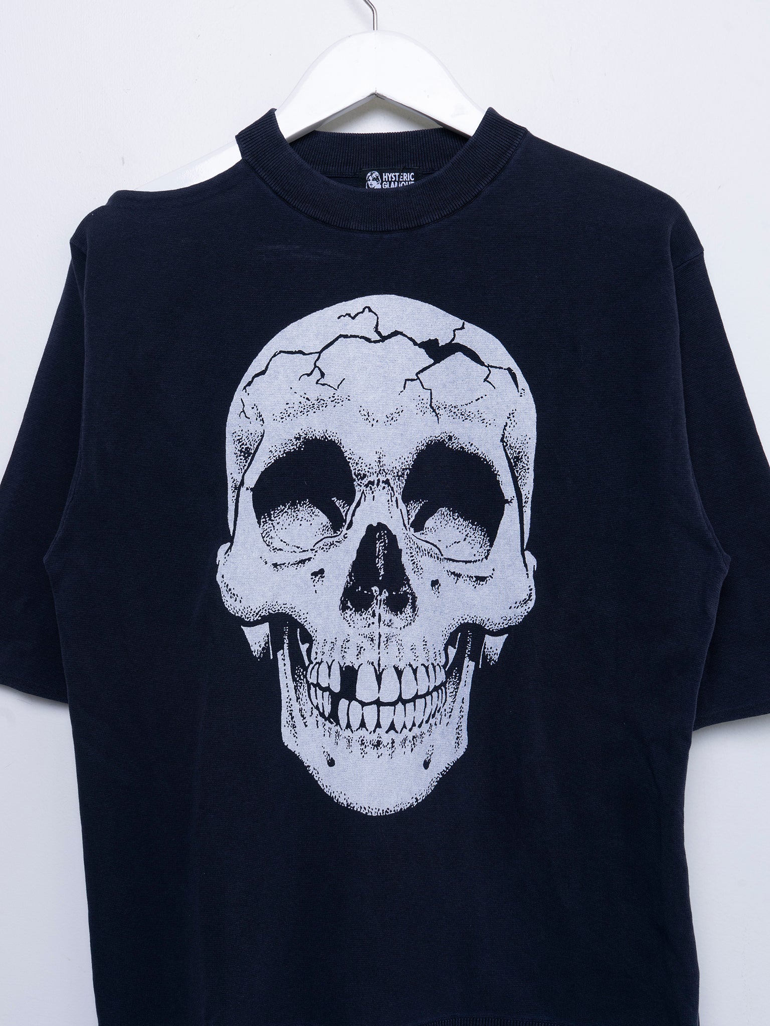 Buy Hysteric Glamour Skull Cutout T-shirt Online at Groupie