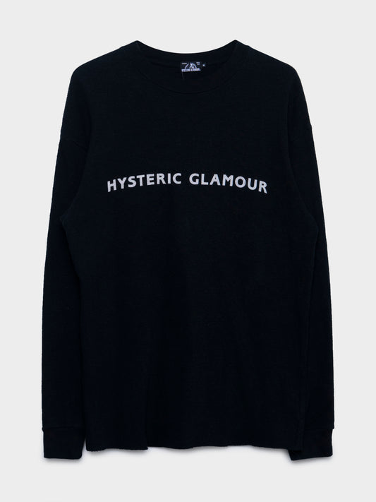 Oversized Thermal Logo Crewneck