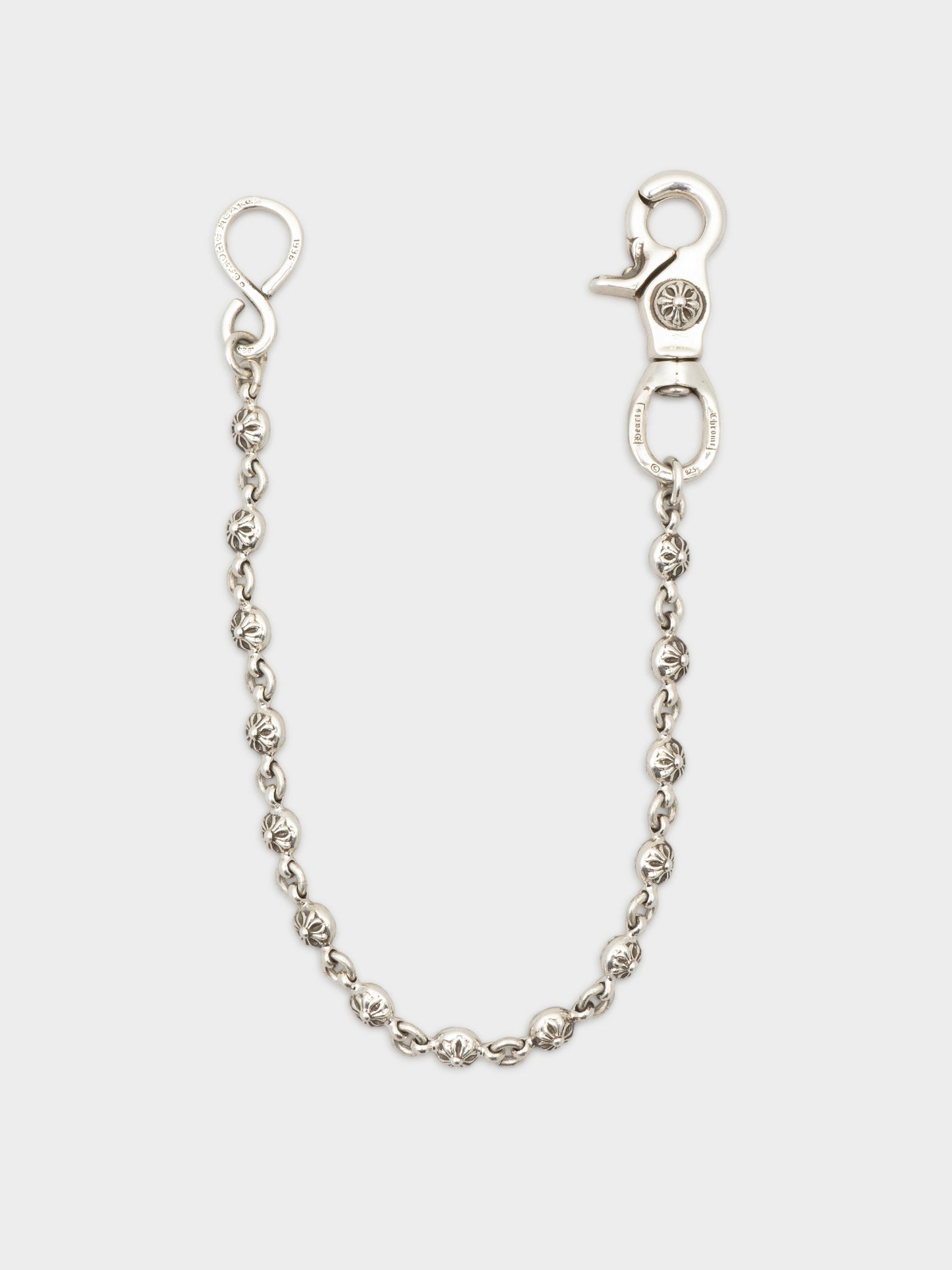 15" Crossball Wallet Chain