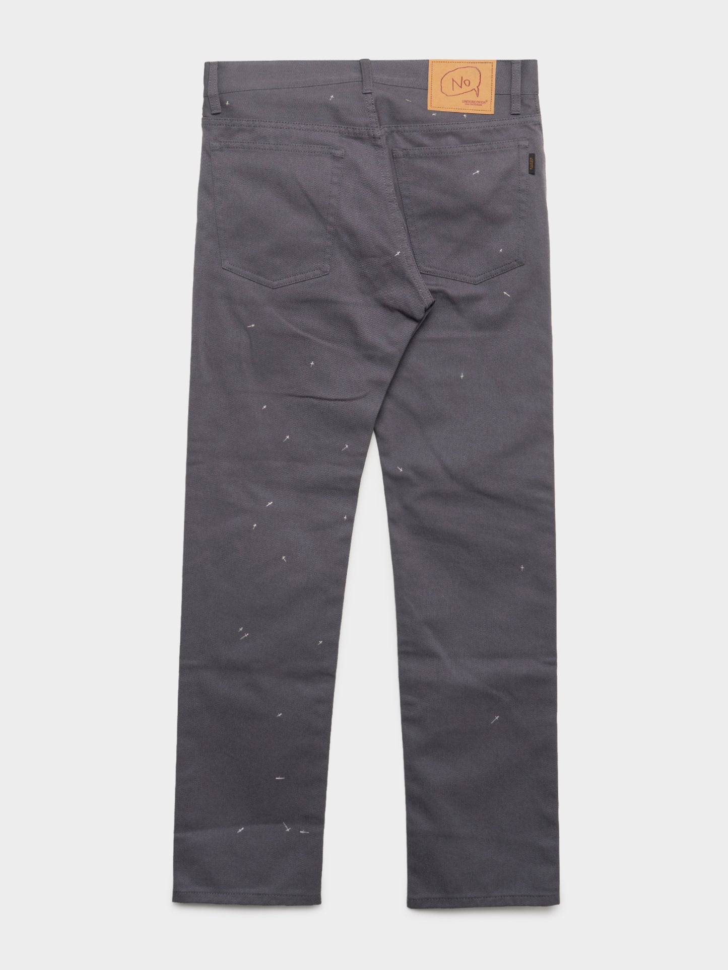 Embroidered Cross Pants