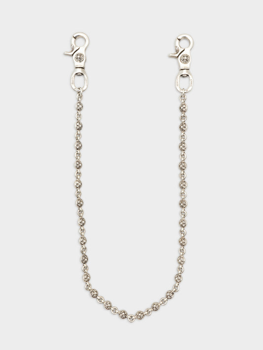 26" Double Lobster #1 Crossball Wallet Chain