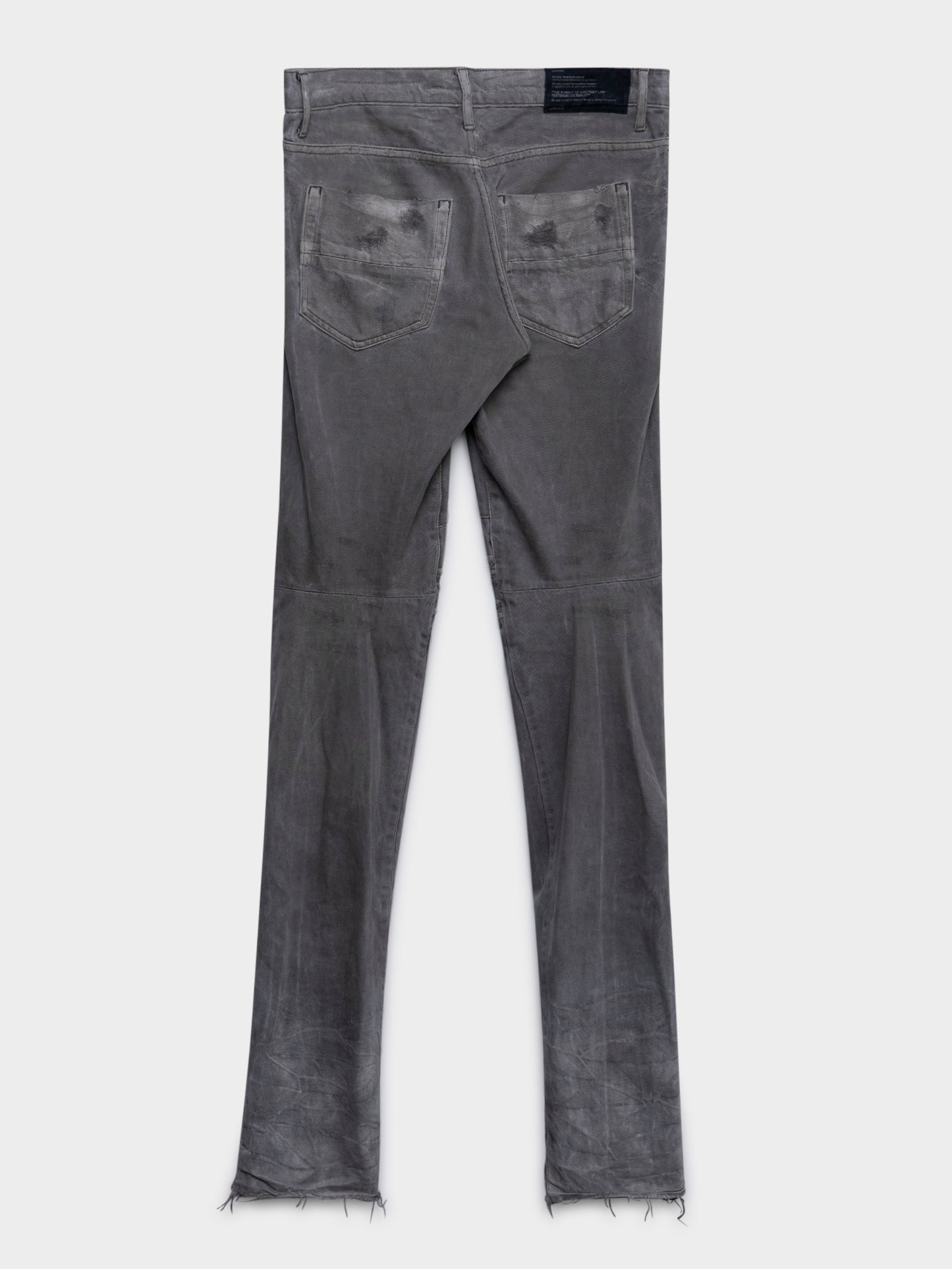 Distressed J-Cut Jeans