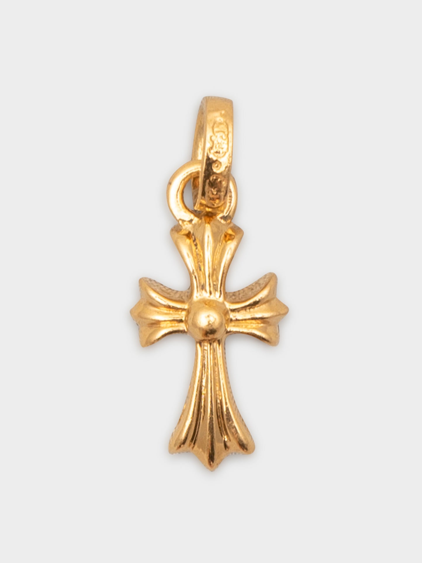 22k Pavé Blue Sapphire Baby Fat Pendant