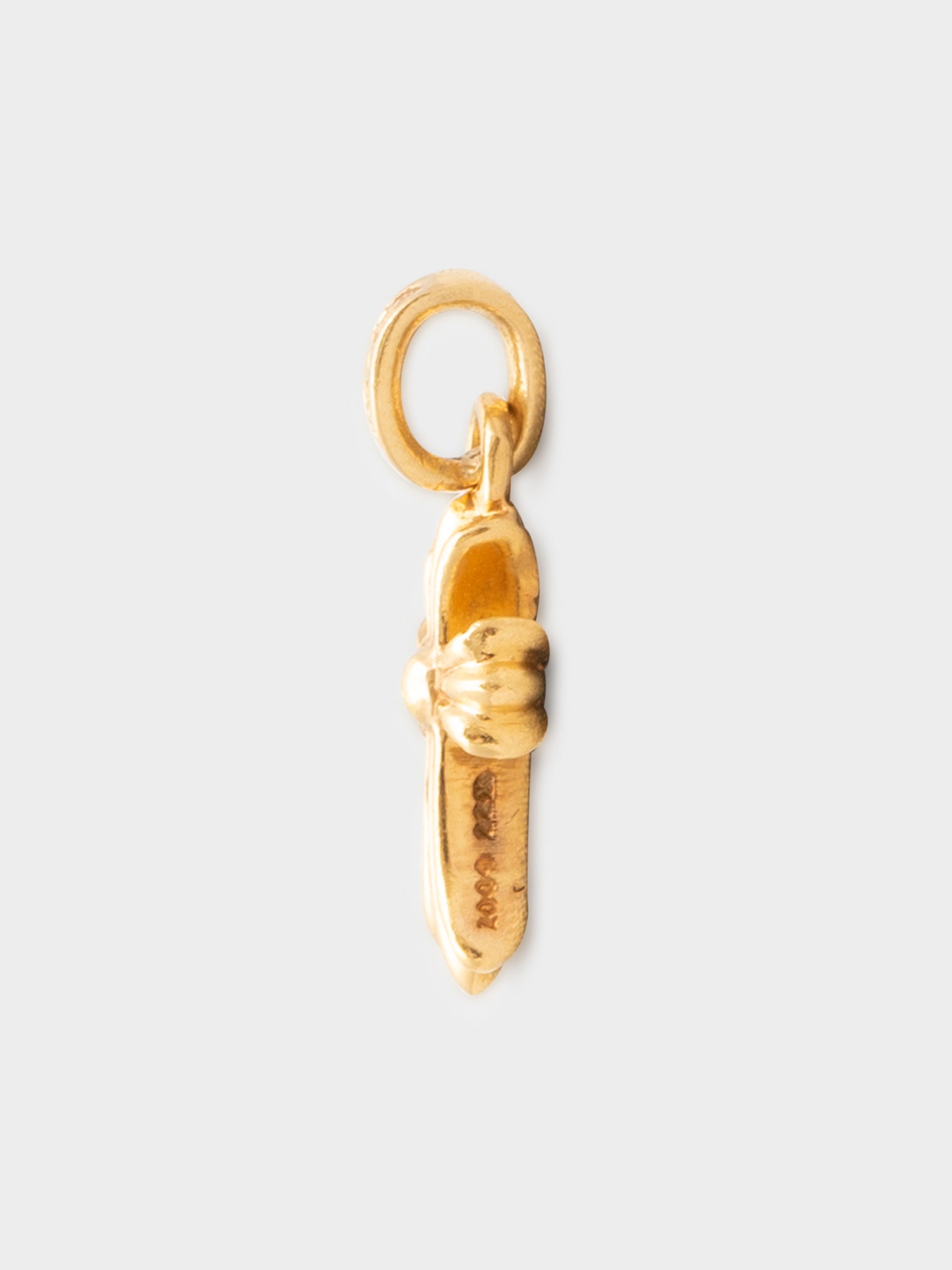 Chrome Hearts: 22K Pavé Diamond Baby Fat Pendant | Groupie