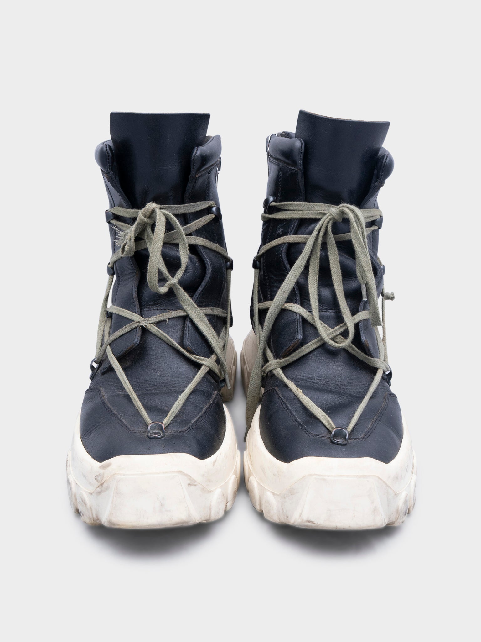 Buy Rick Owens Tractor Pentagram Boots Online at Groupie