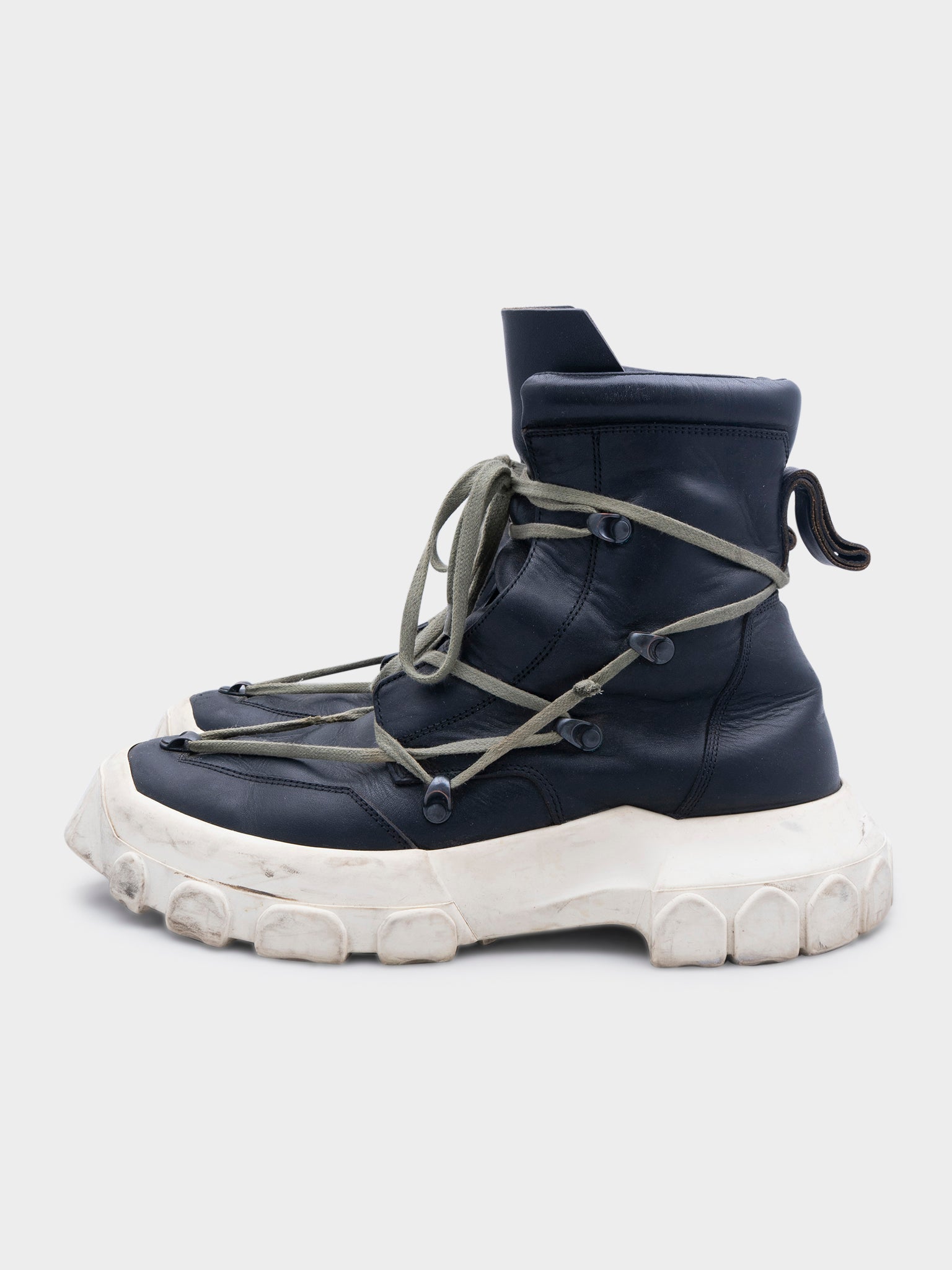 Buy Rick Owens Tractor Pentagram Boots Online at Groupie