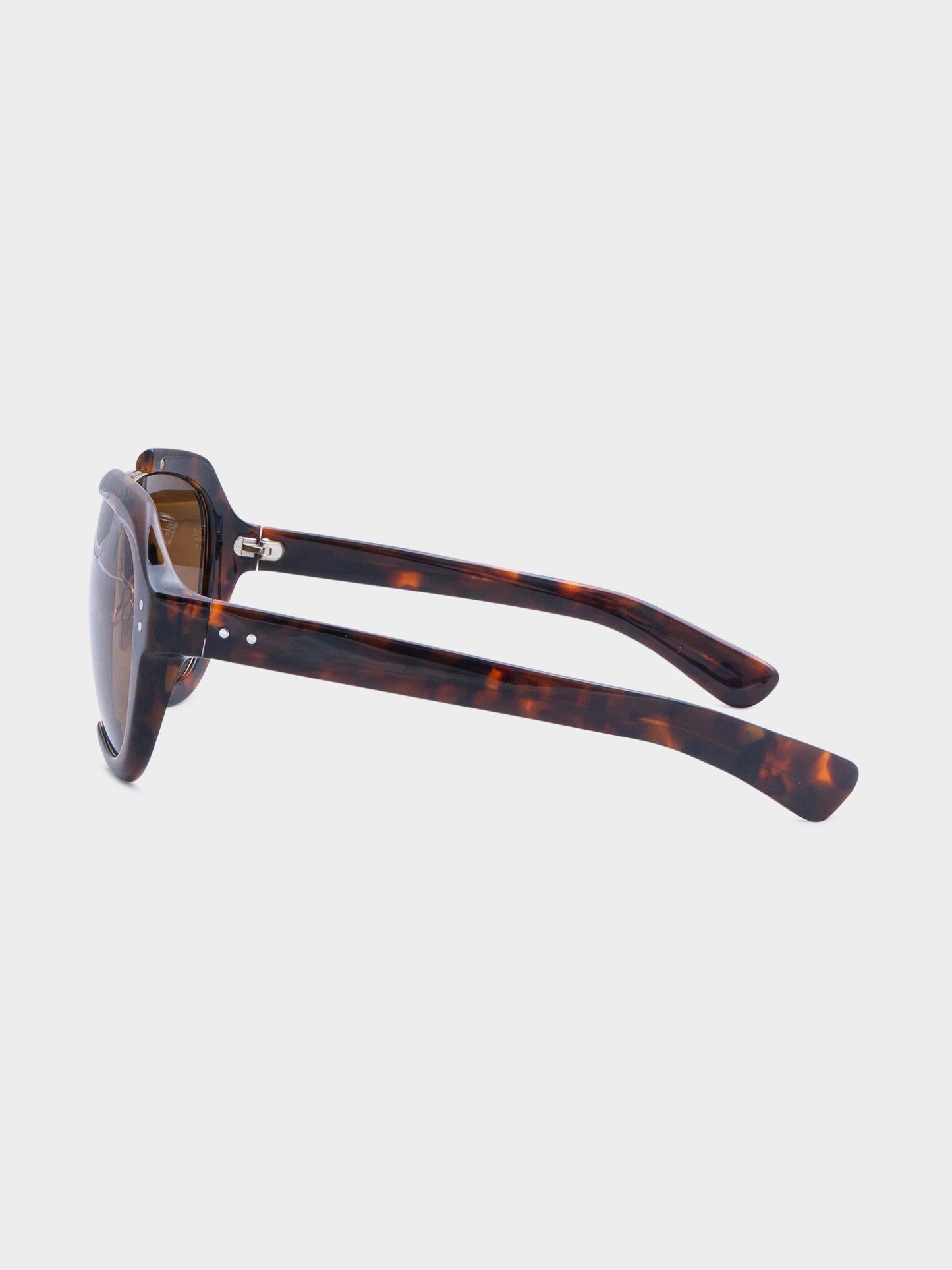 Half-Tortoise Half-Aviator Sunglasses