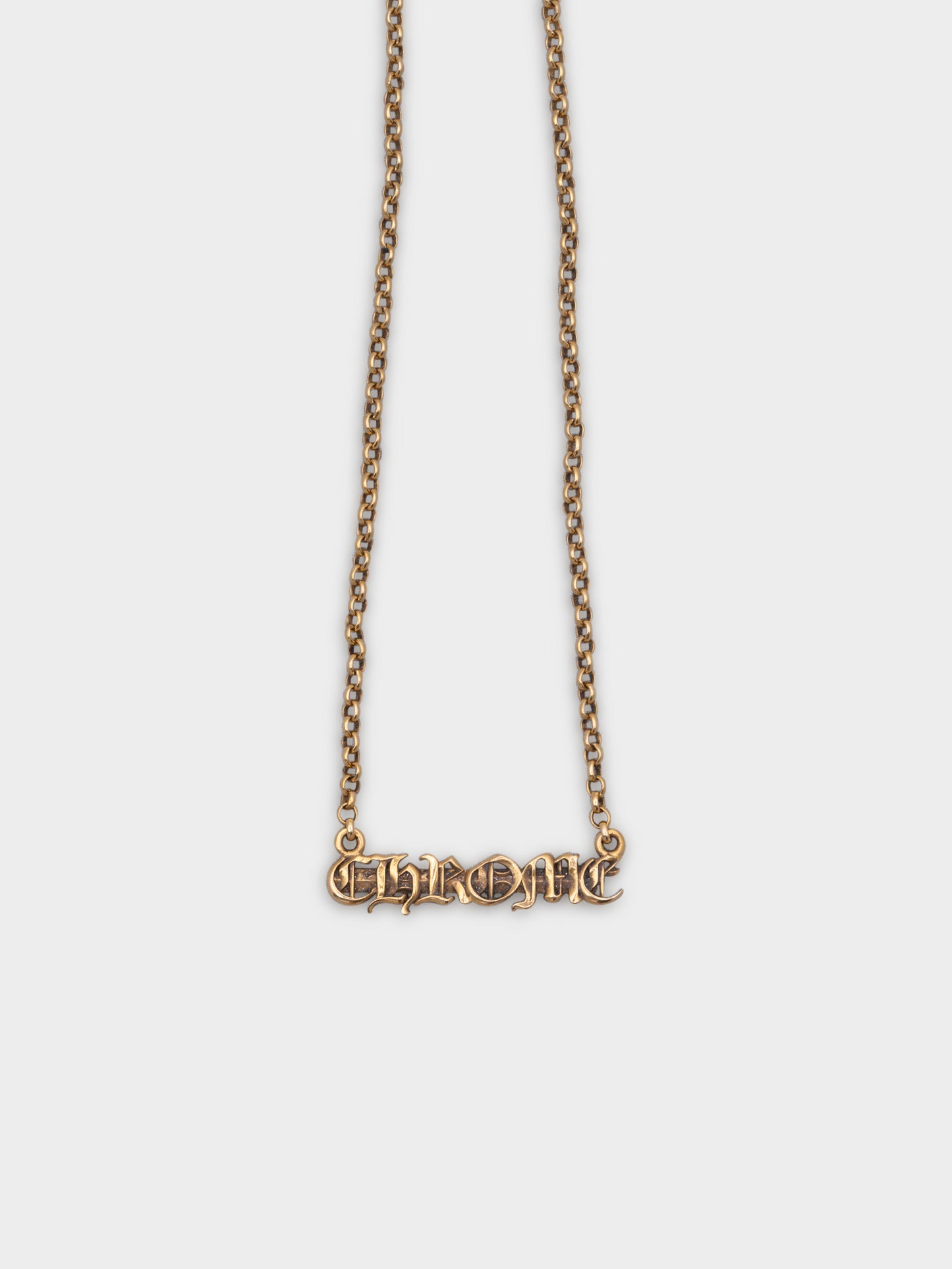 22k Spellout Necklace