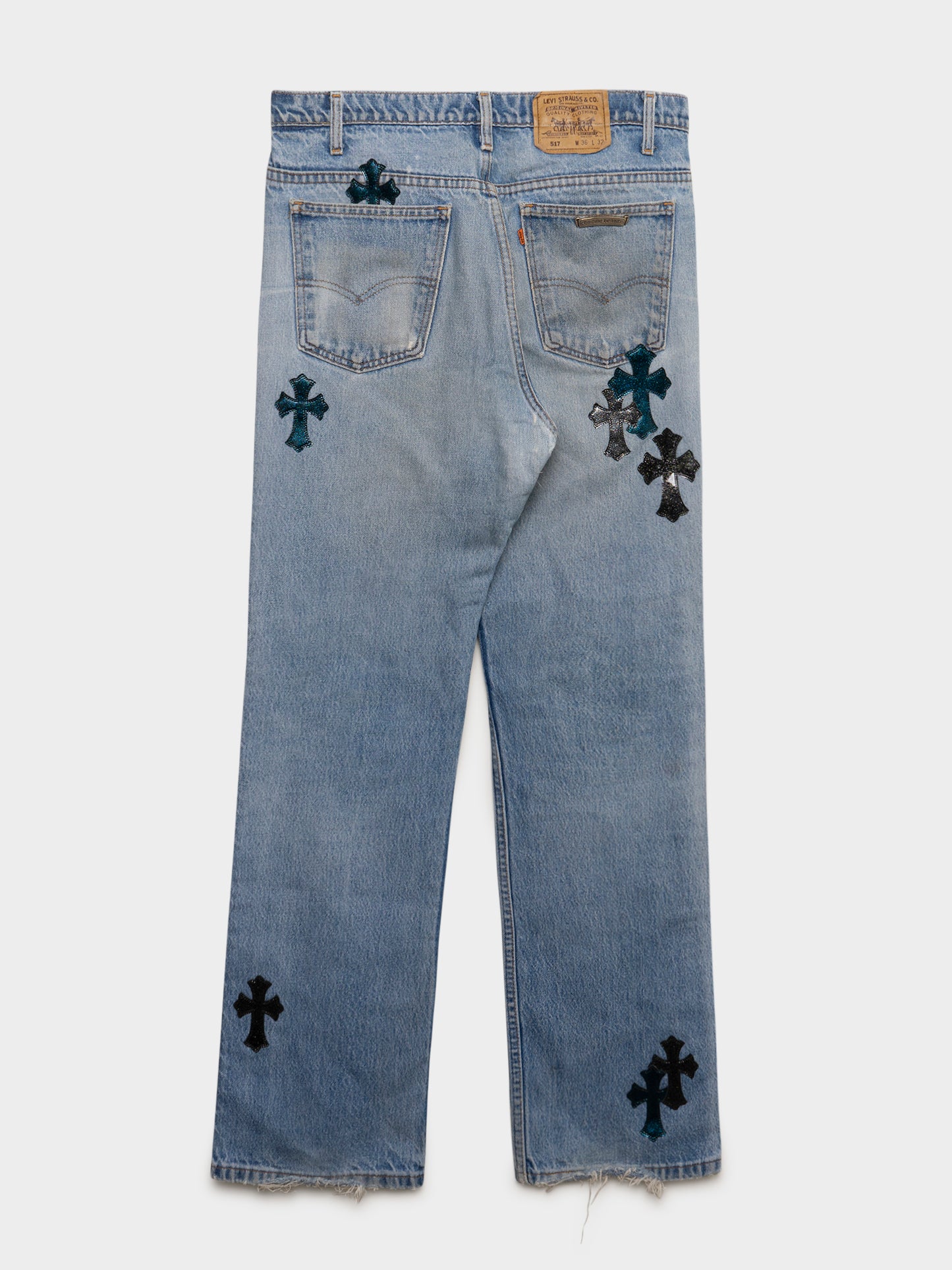 St. Barth's Galaxy Patch Levi's Jeans