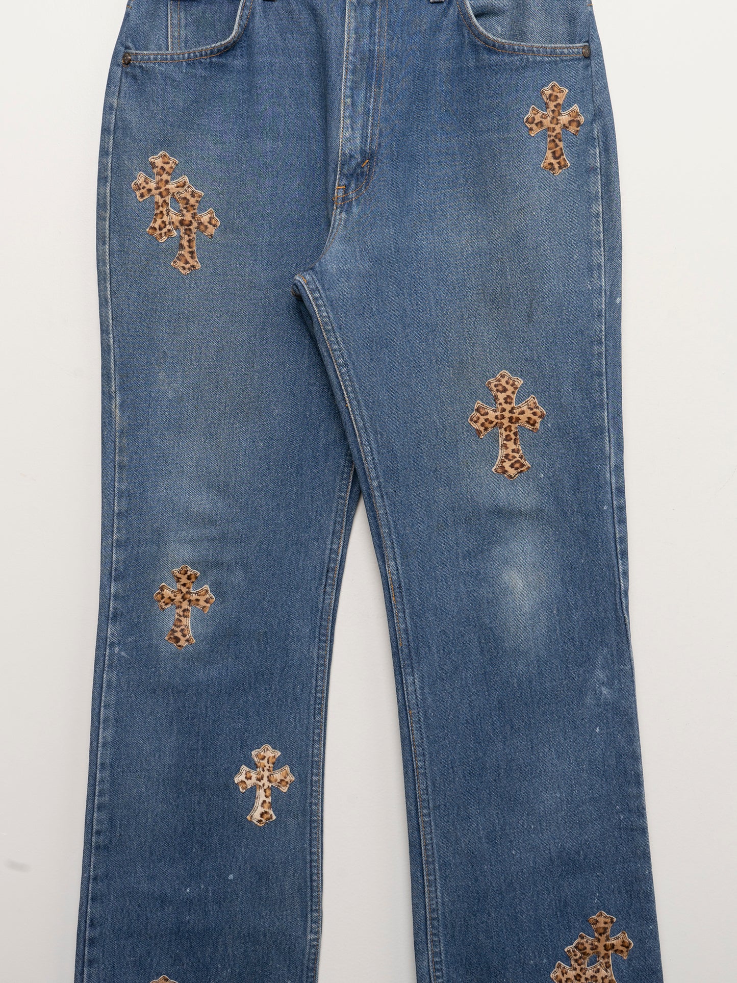 Cheetah Patched Levi’s