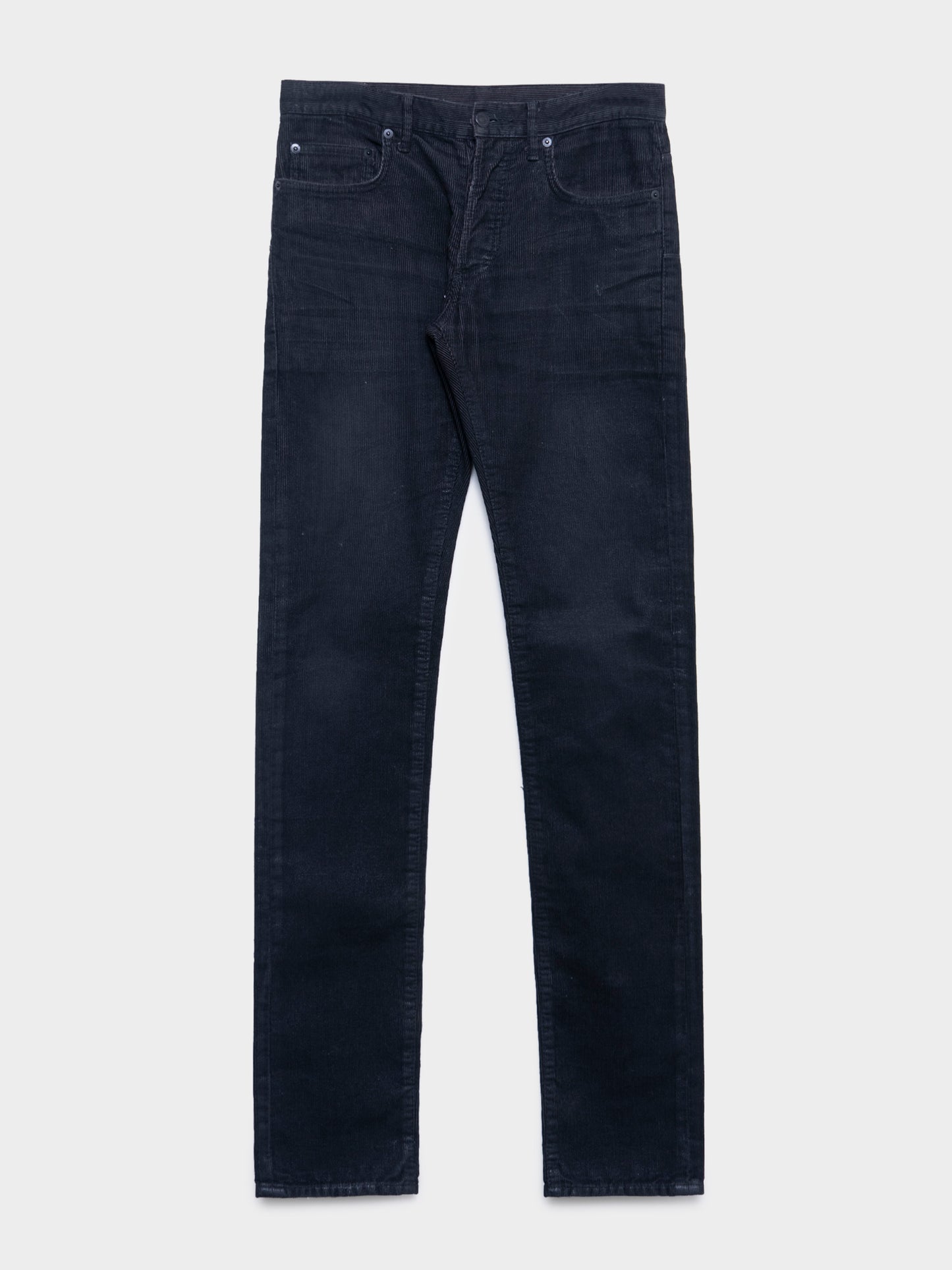 Waxed Corduroy Pants