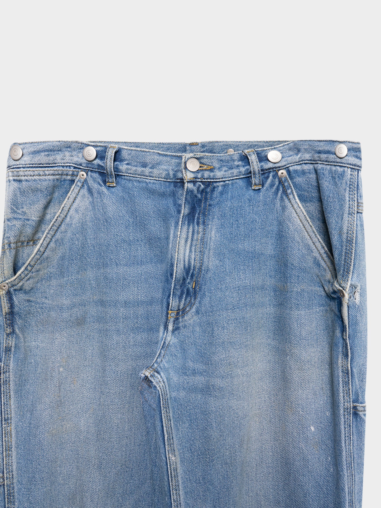 SS16 Waist Button Jeans