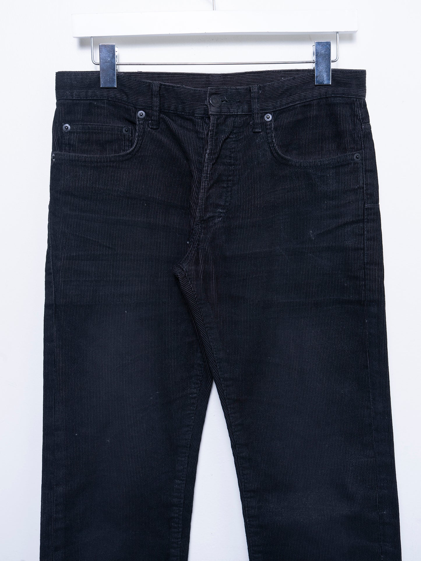 Waxed Corduroy Pants