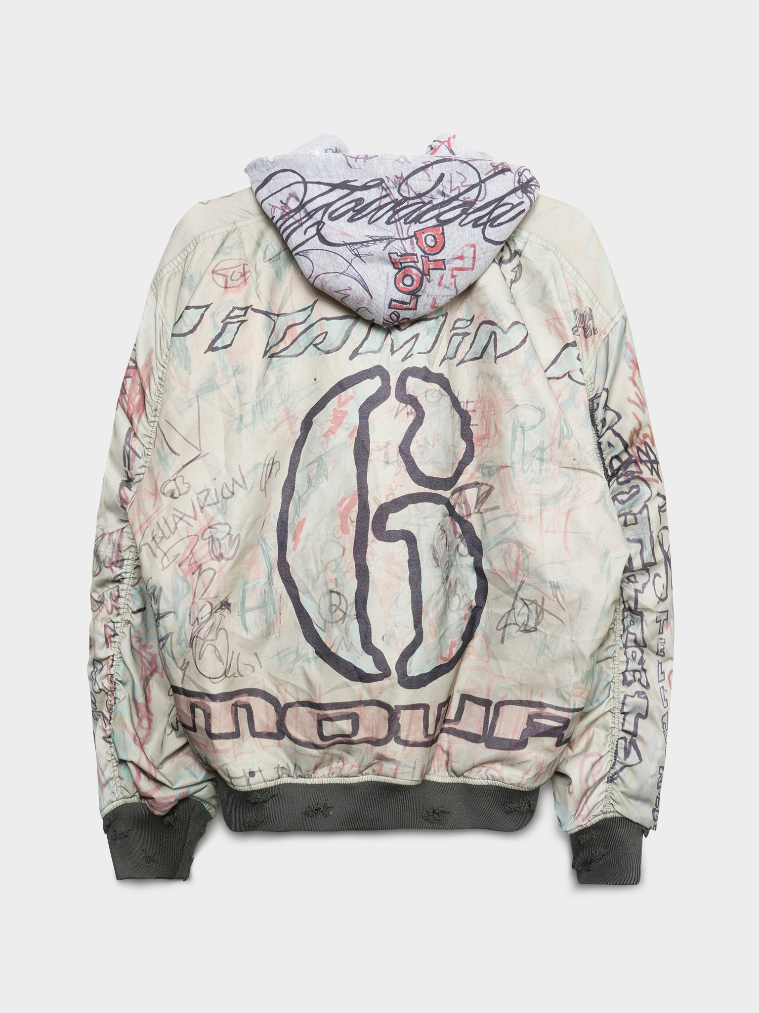 Mowalola: Graffiti Bomber Jacket | Groupie