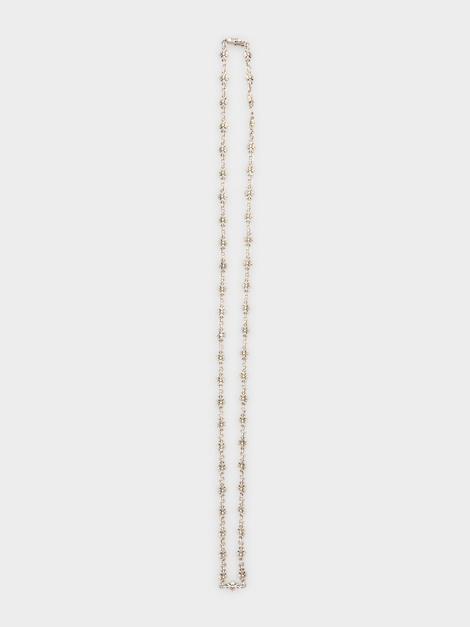 Chrome Hearts: Tiny E Necklace | Groupie