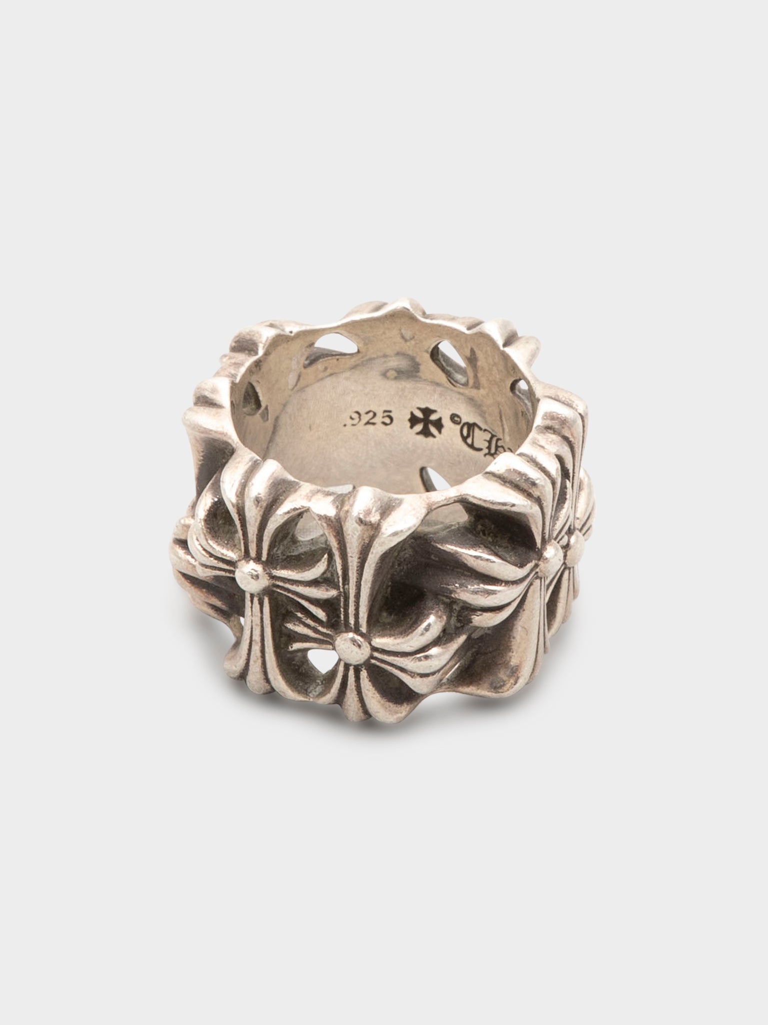Chrome Hearts: Square Cemetery Ring | Groupie