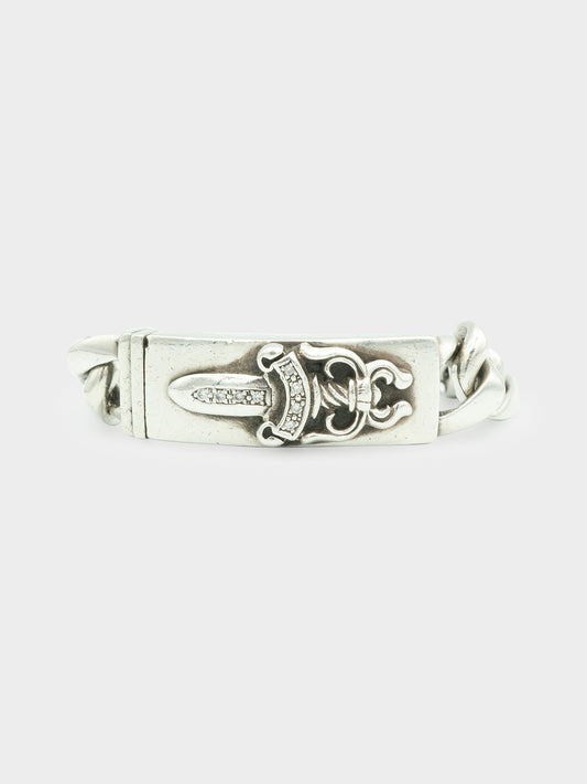 Diamond Dagger ID Bracelet