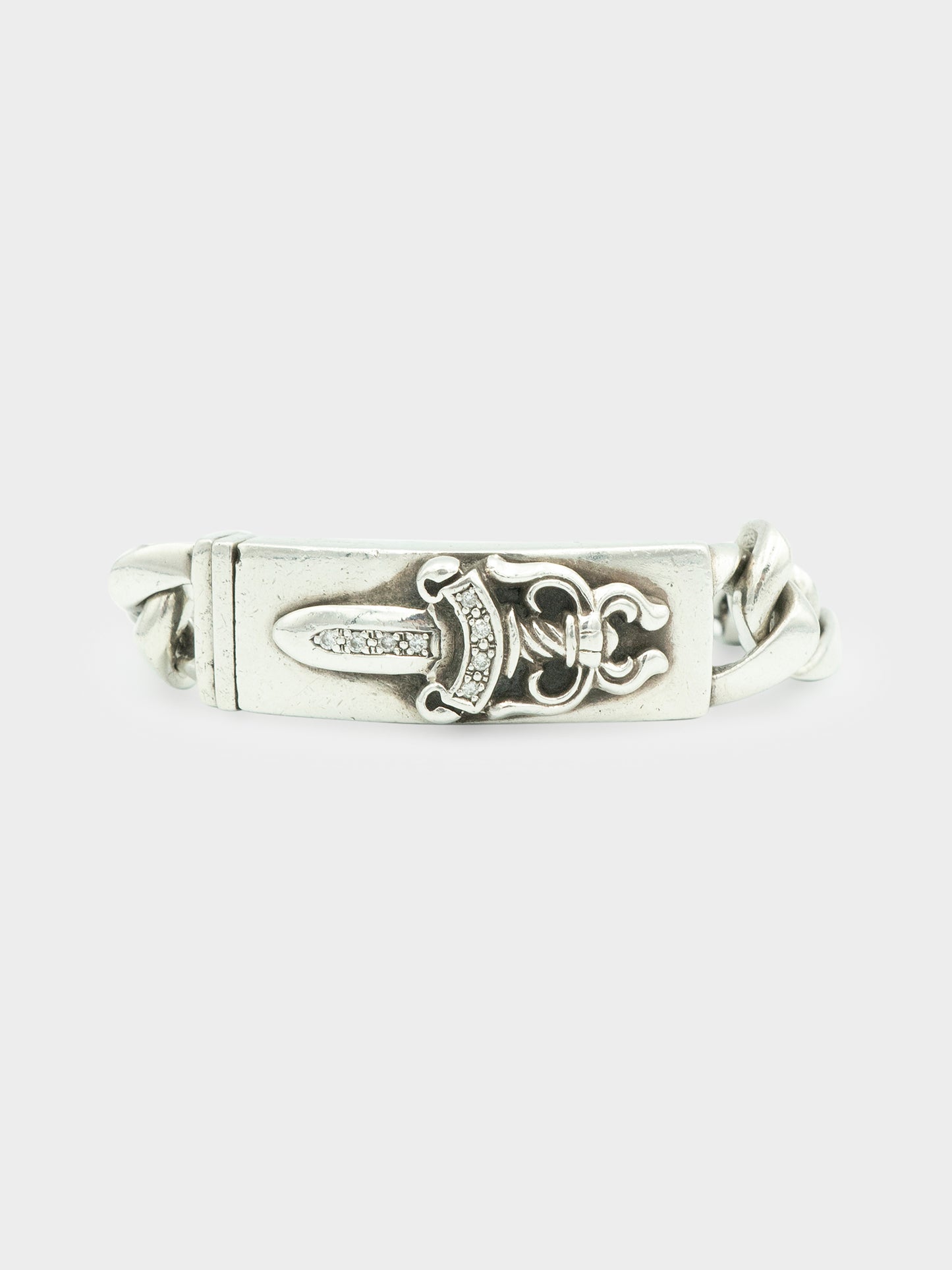 Diamond Dagger ID Bracelet