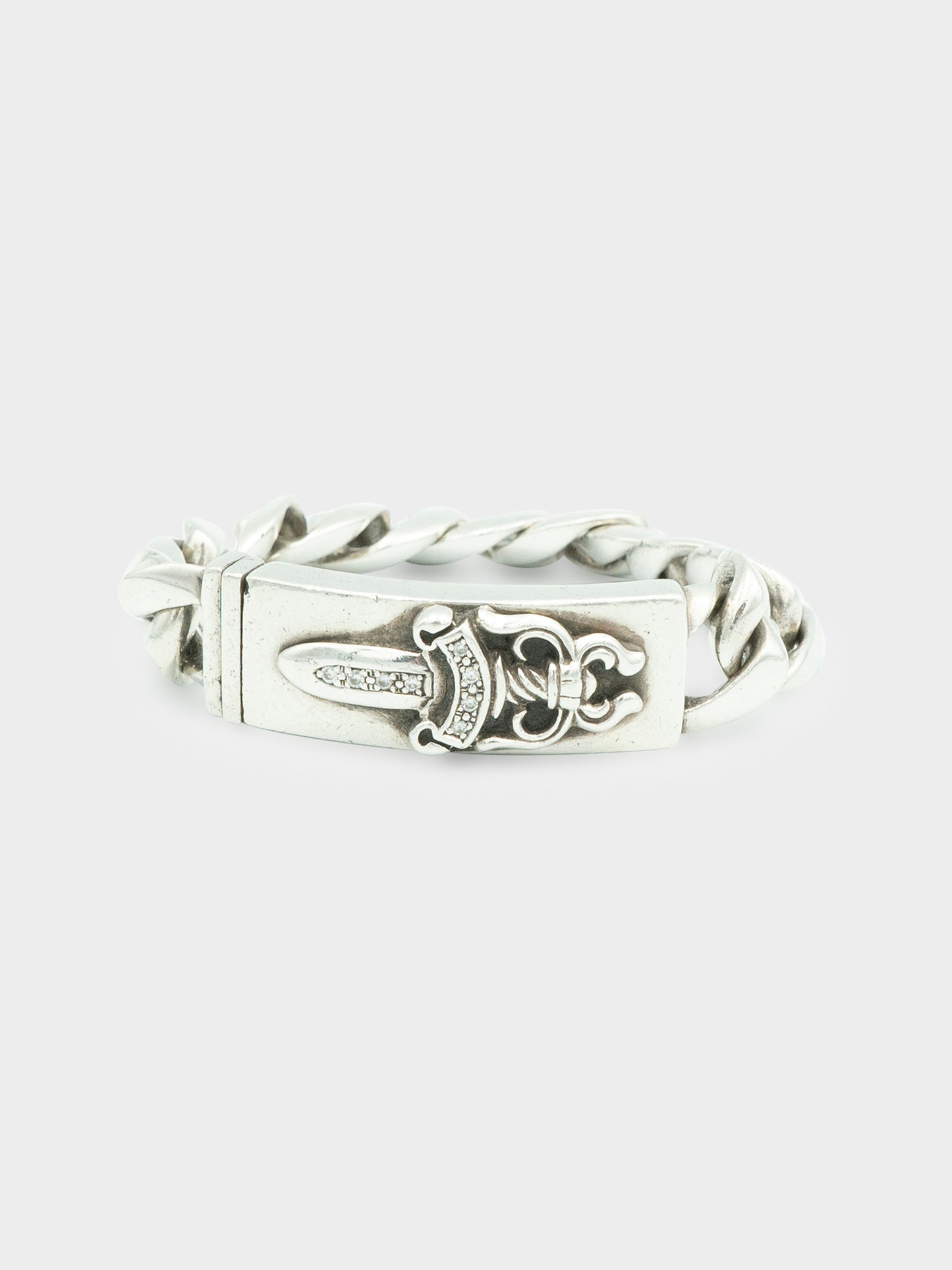 Diamond Dagger ID Bracelet