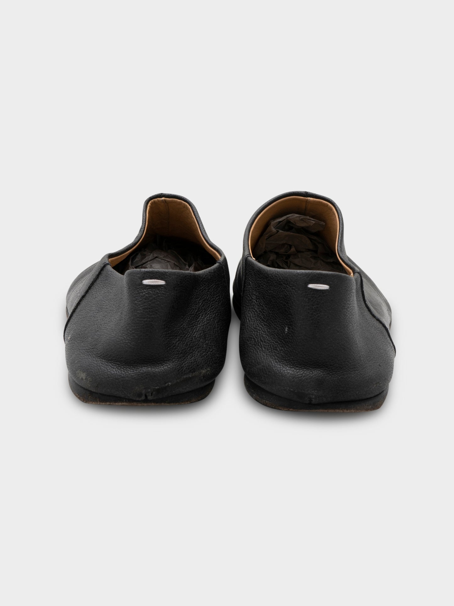 Leather Tabi Flats