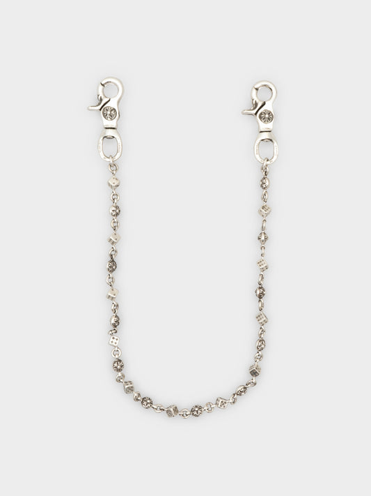 Long Dice Double Lobster Wallet Chain