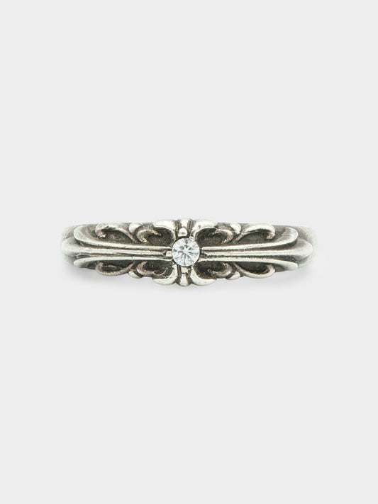 Diamond Baby Floral Ring