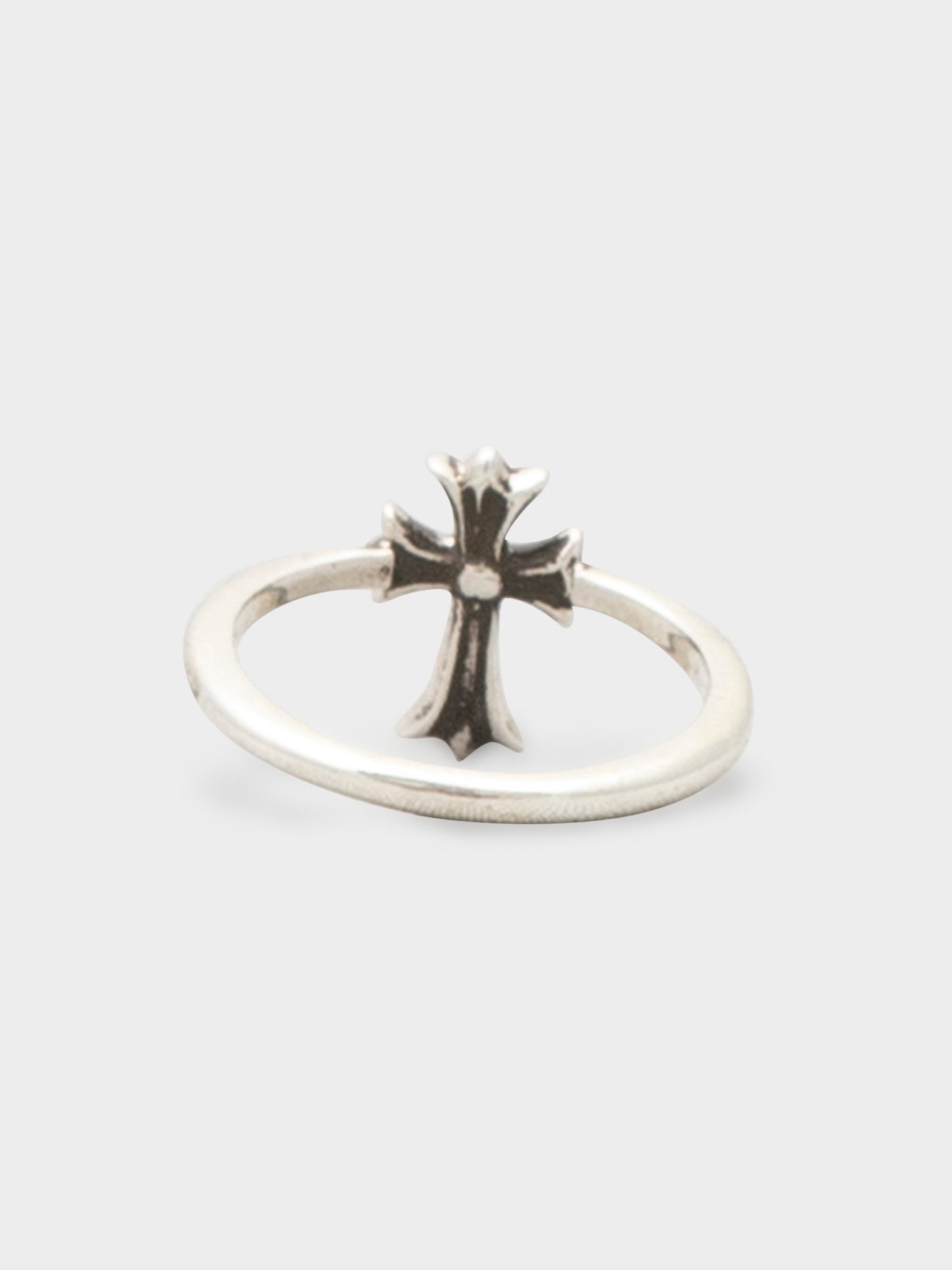 Emerald Cross Bubblegum Ring