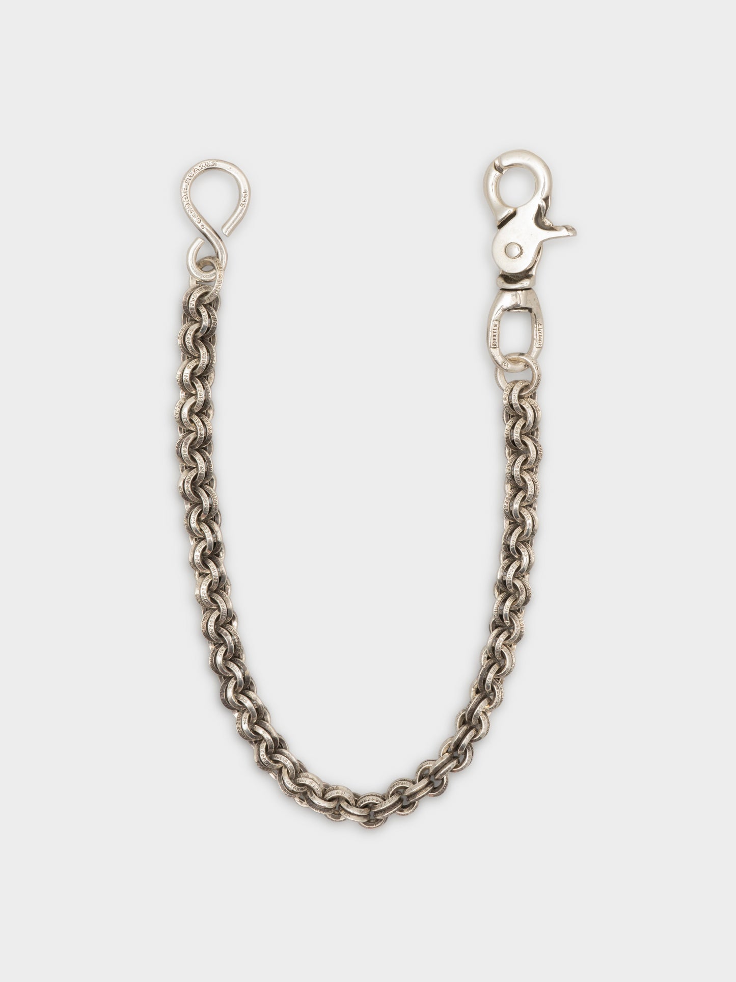 17" Double B Wallet Chain