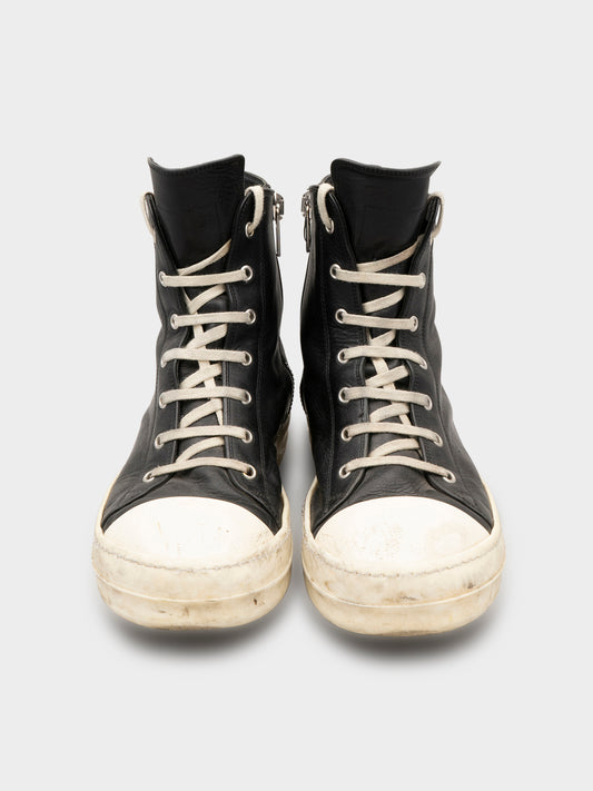 Leather Hi-Top Ramones