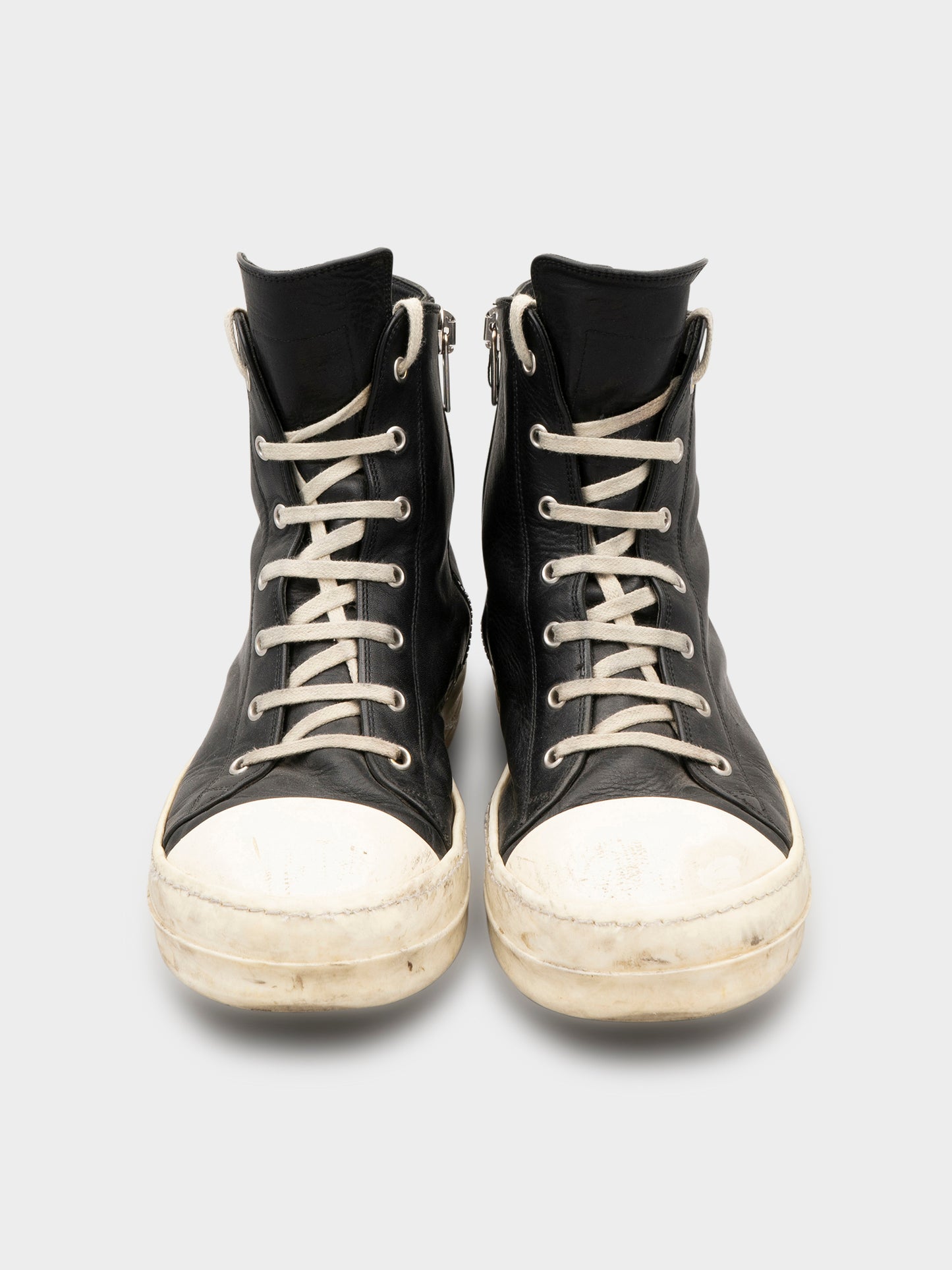 Leather Hi-Top Ramones