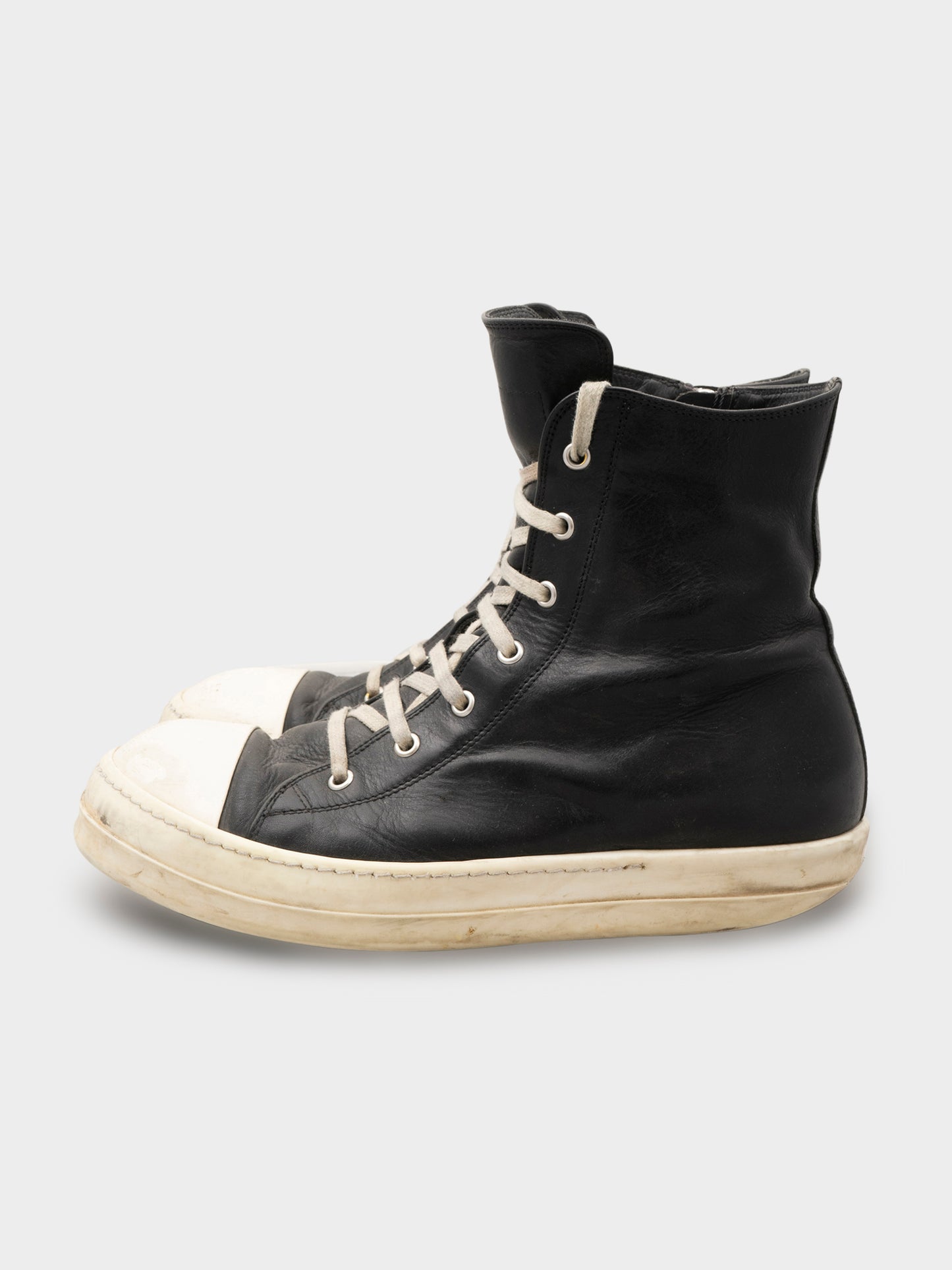 Leather Hi-Top Ramones