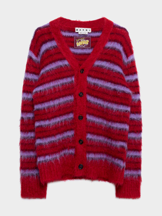 Fuzzy Wuzzy Mohair Cardigan