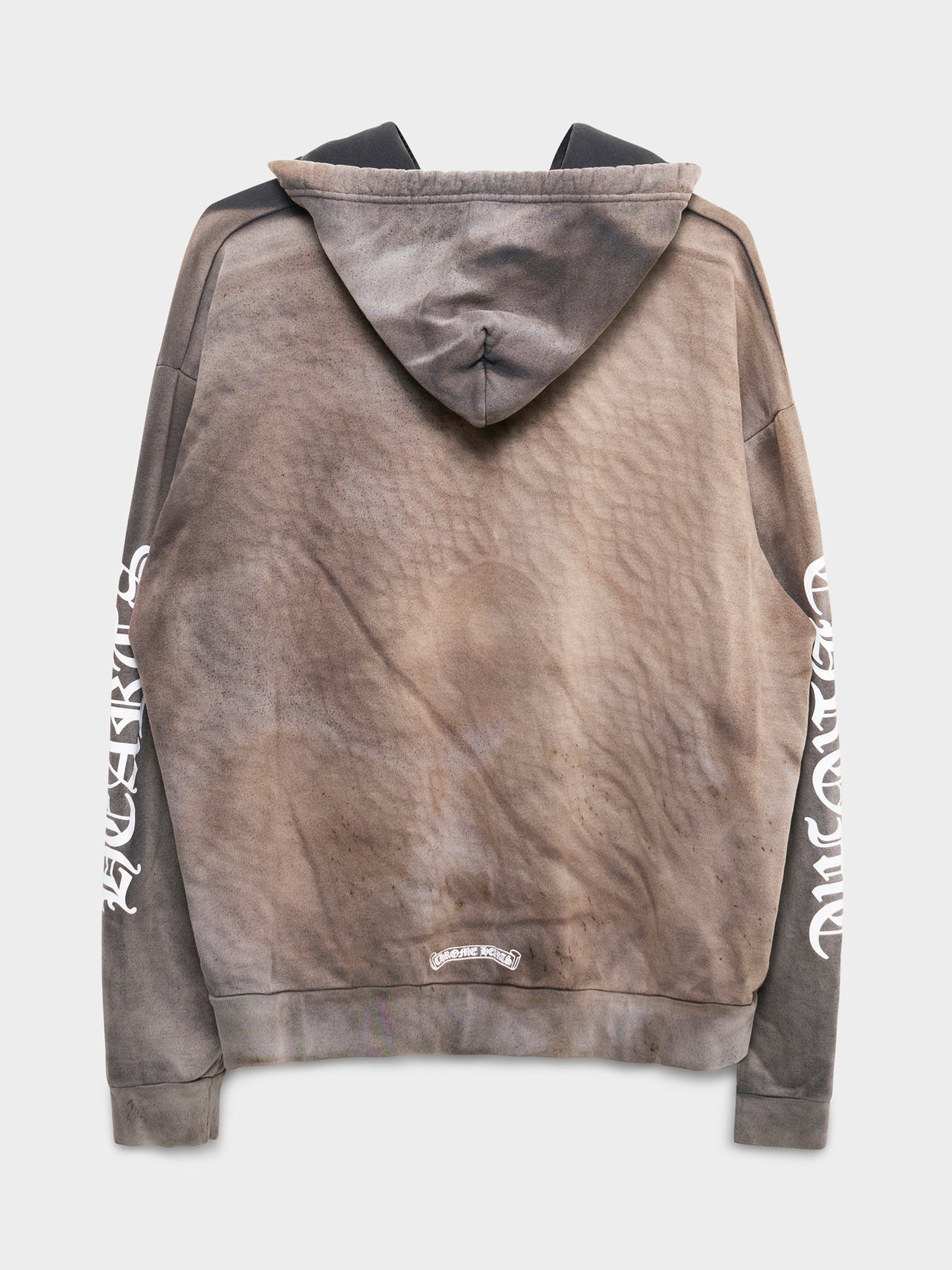 Thrashed Vertical Logo Hoodie