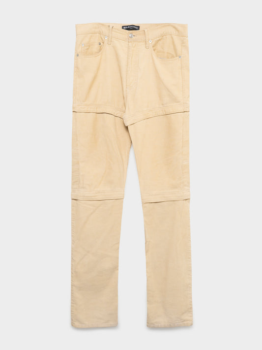 Convertible Corduroy Pants