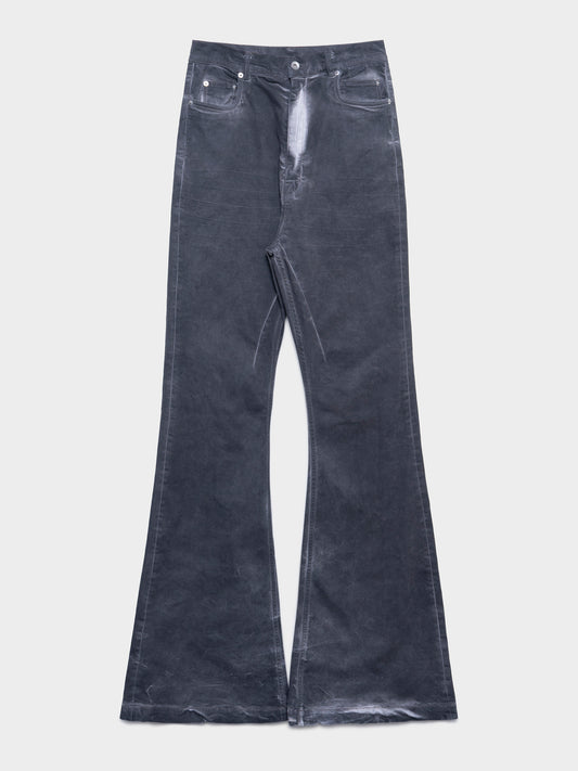 ‘Lido’ Dark Dust Bolan Cut Pants