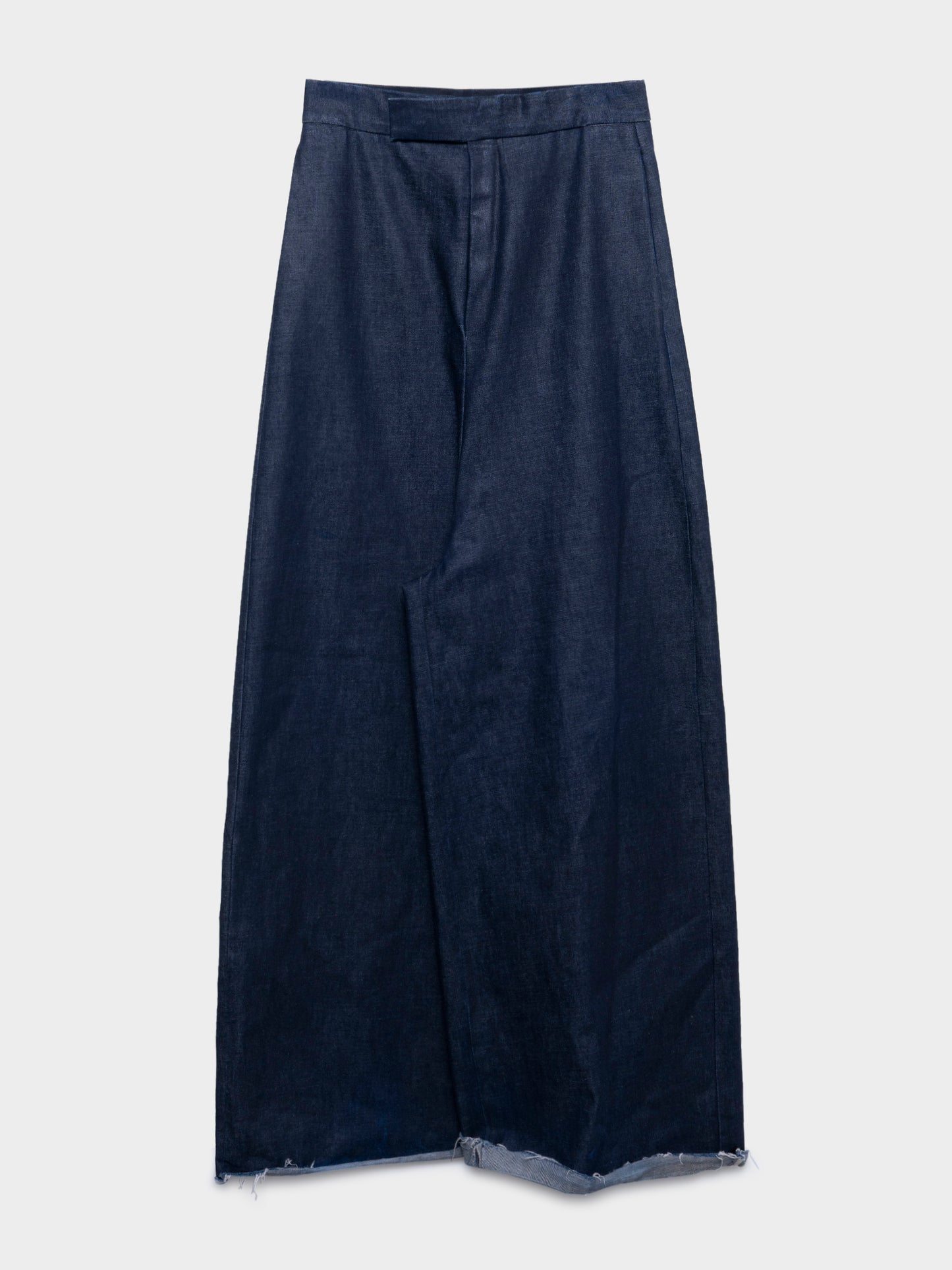 Wide Raw Denim Jeans